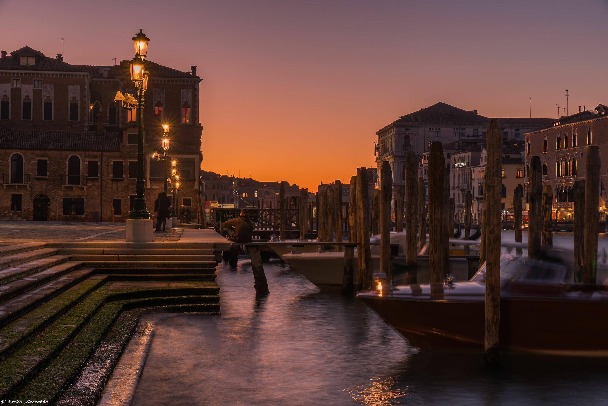 Ultimi raggi di sole su Venezia...