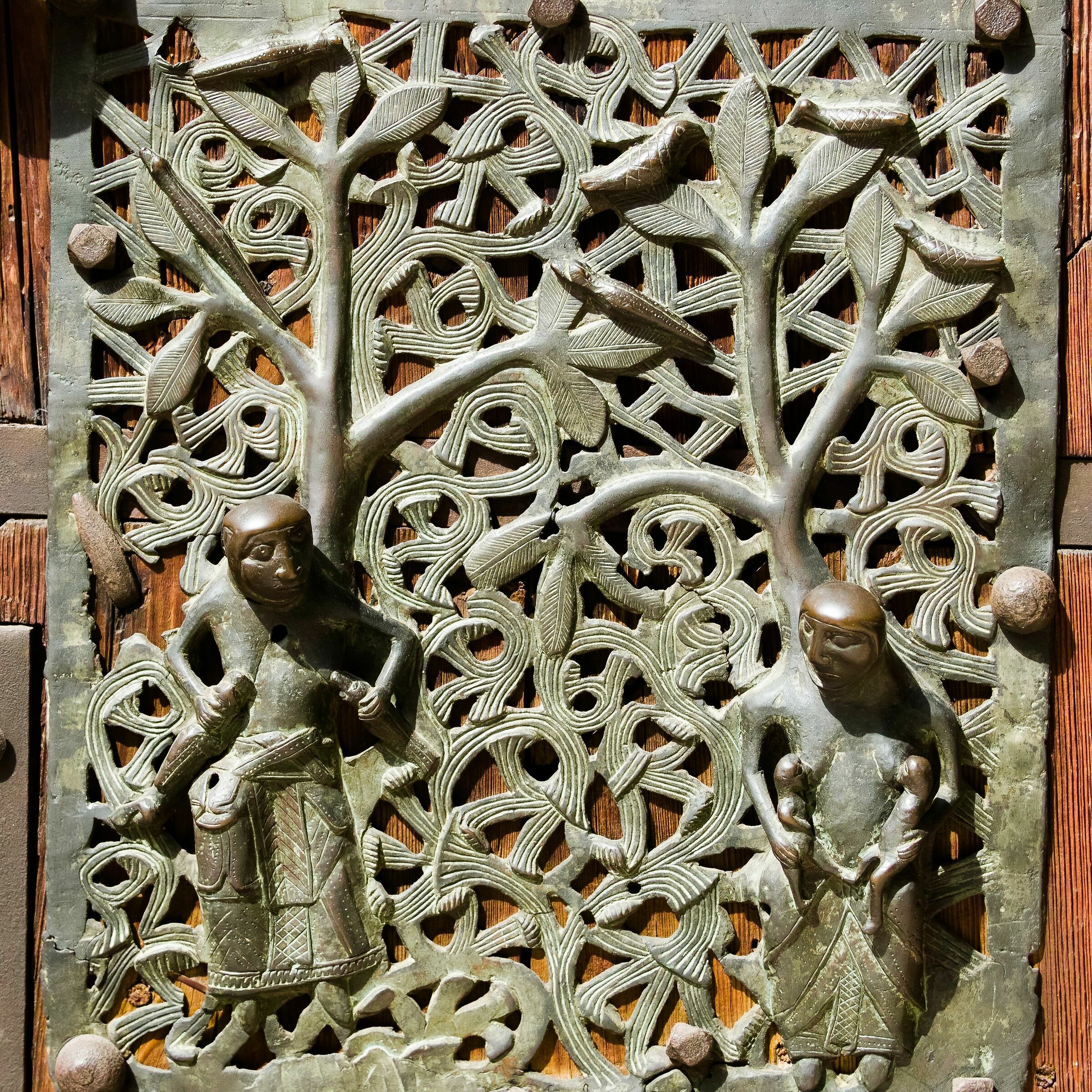 "The progenitors" of the bronze door of San Zeno...