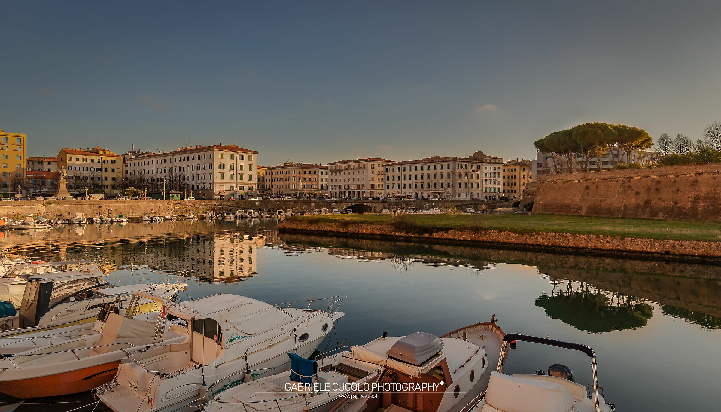 The Pontine, Piazza Garibaldi and the "Voltone"-Livorno...