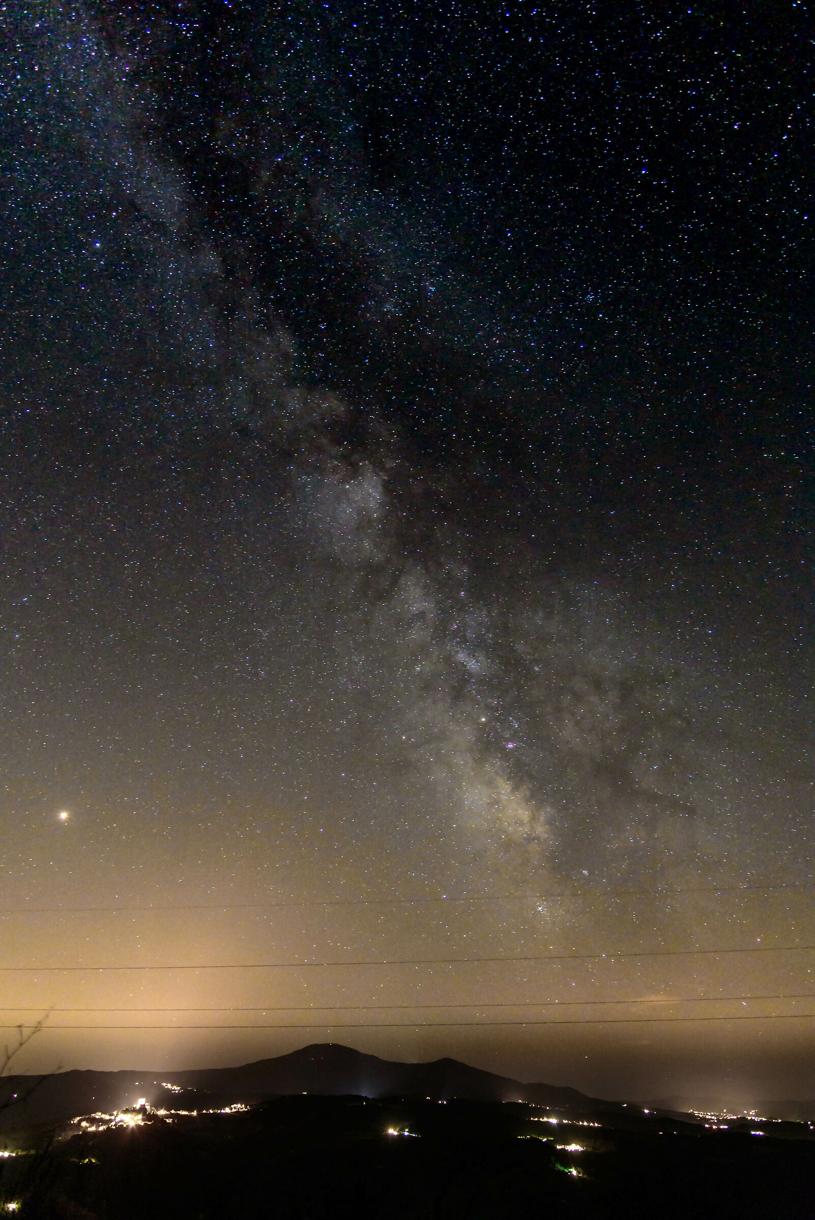 Milky Way (S. Quirico d'orcia) vertically...