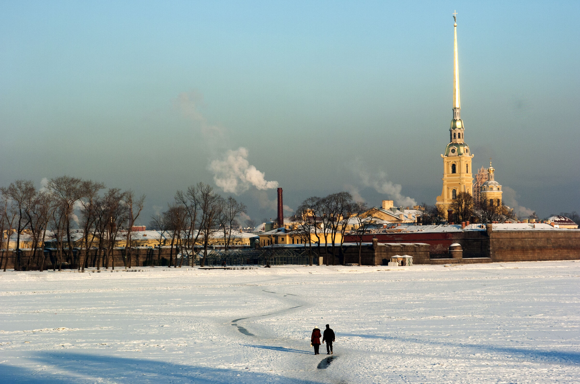 Winter in Saint Petersburg...