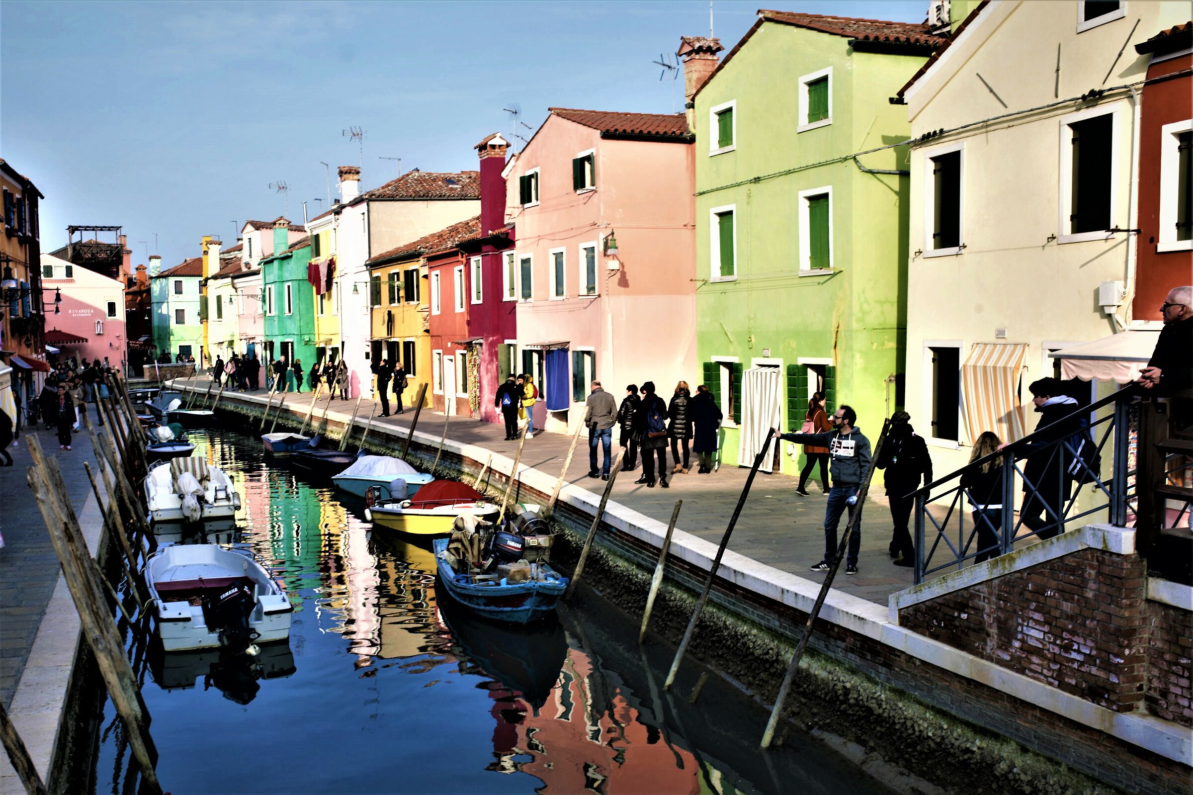 Colors in Burano...