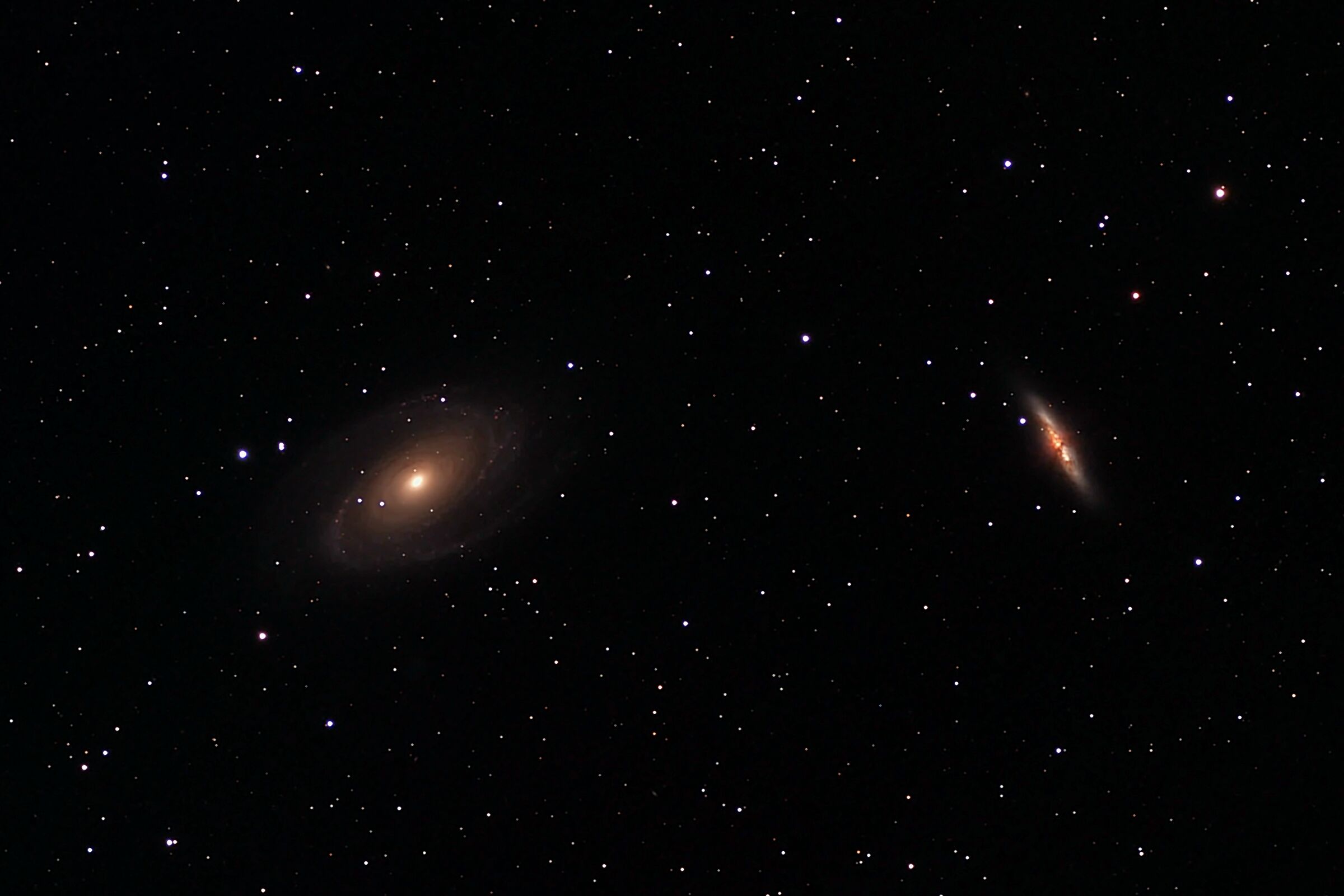 Messier 81 Messier 82 ...
