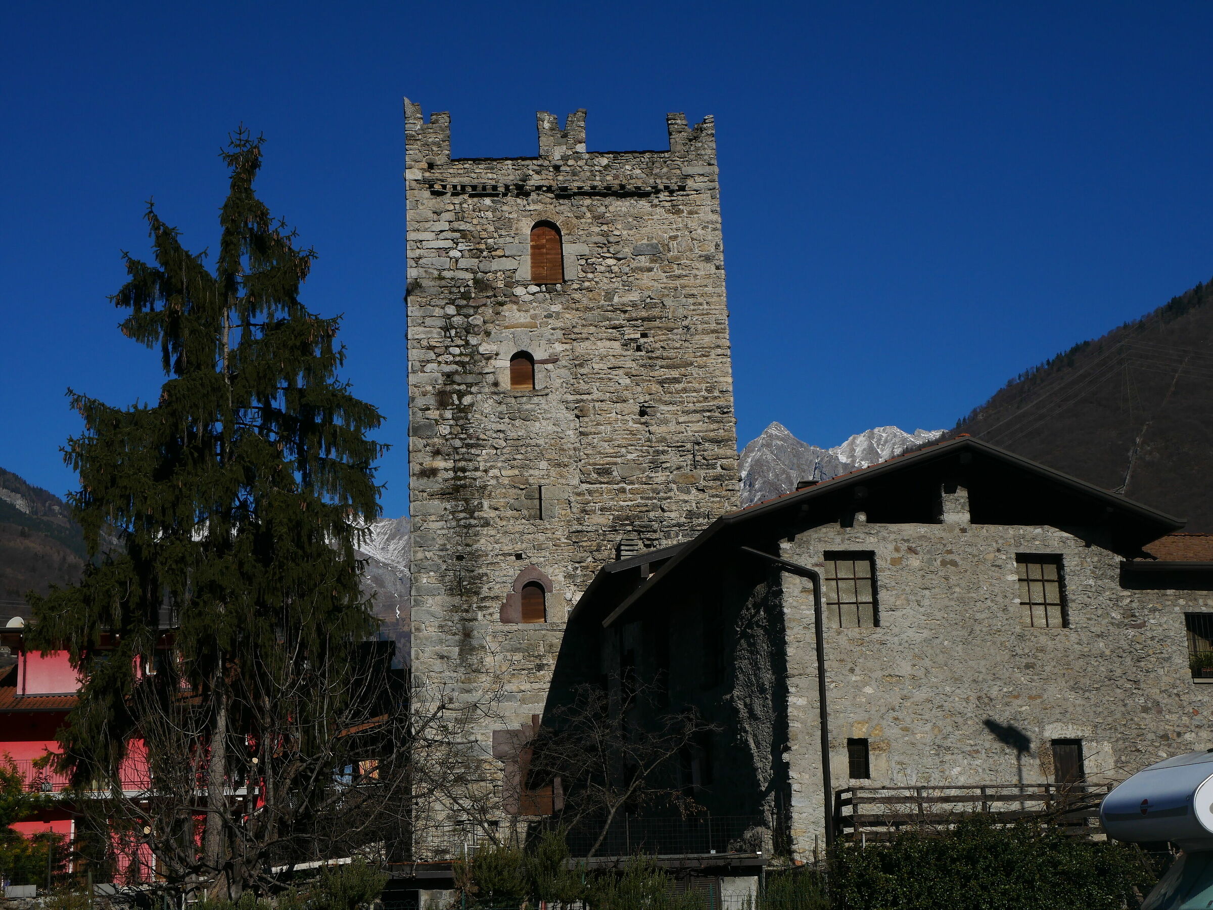 Romanesque tower...