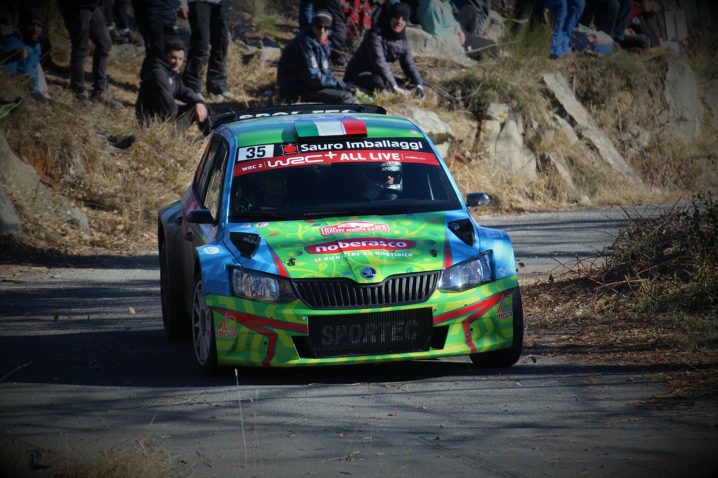 Rally Montecarlo 19 - Villa-Michi - Skoda Fabia R5...