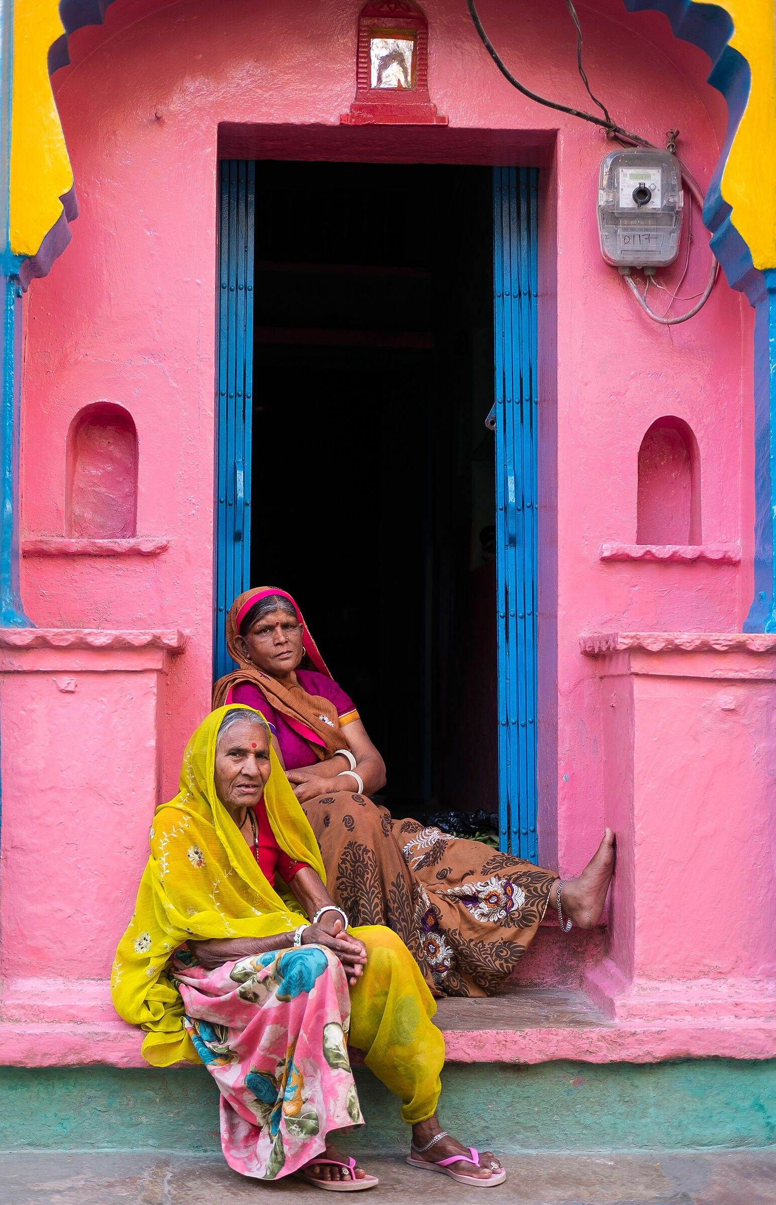 Le donzelle di Bundi, India...