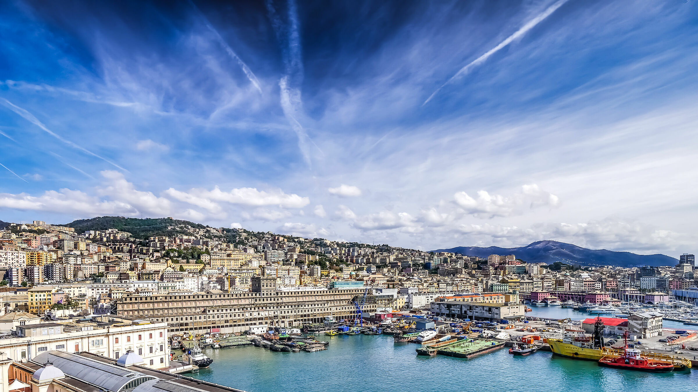 Port of Genoa...