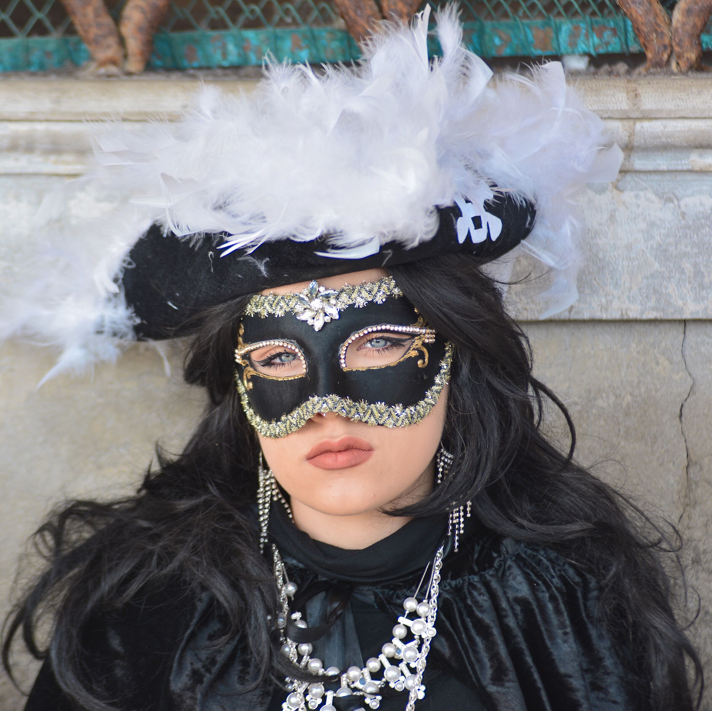 Venice-Girl in Mask...