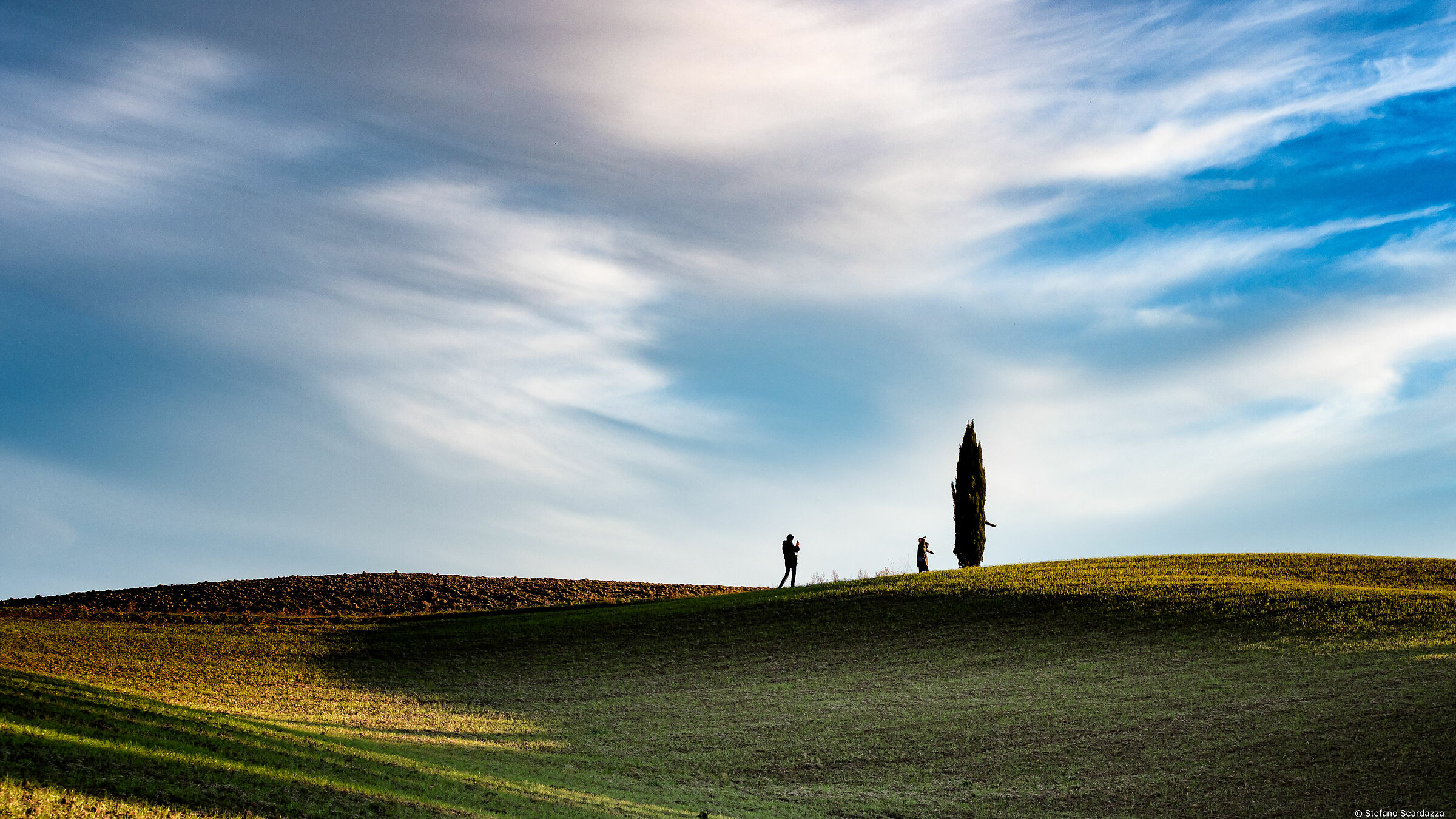 Shooting in Val d'orcia...