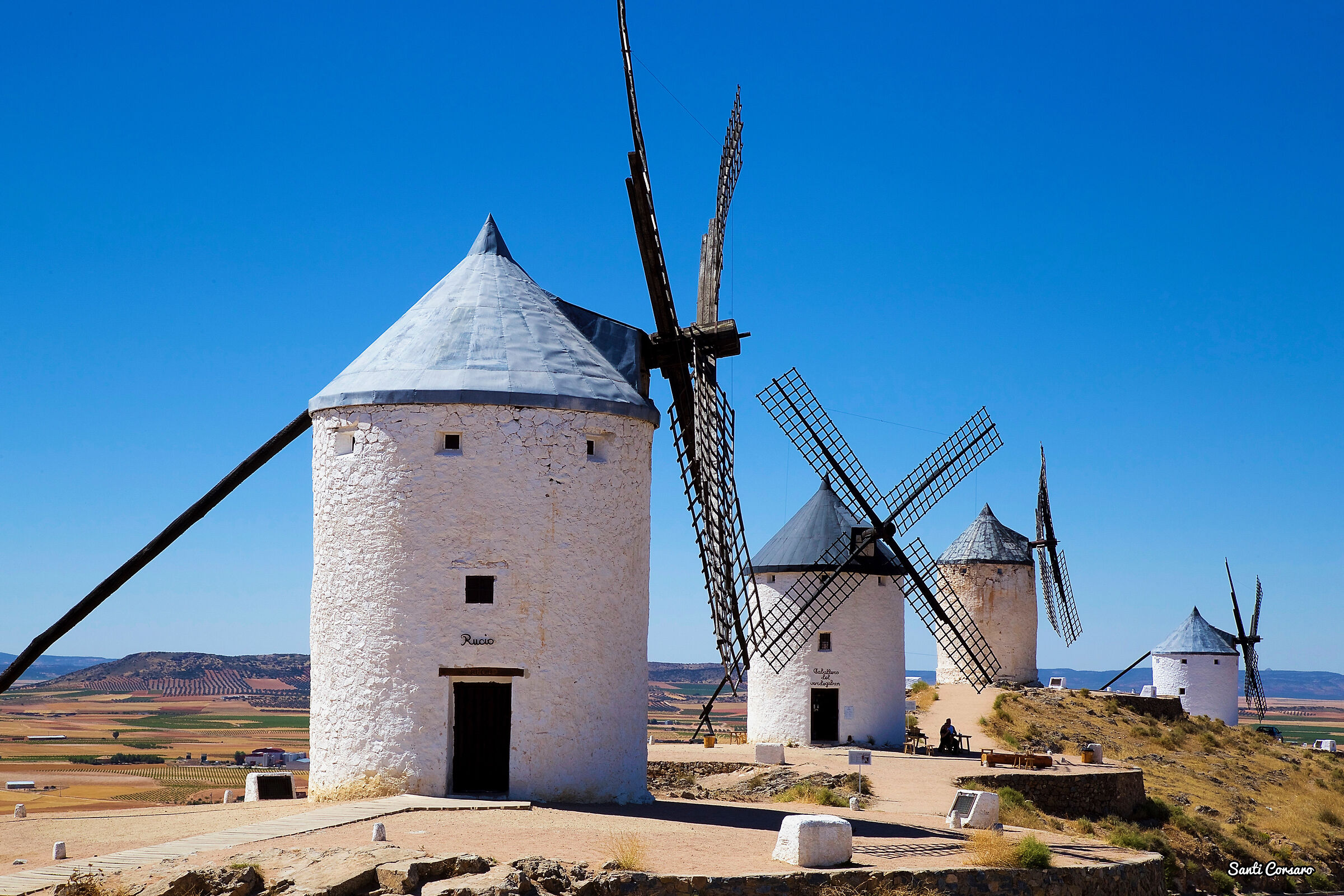 Mills of Don Quixote. Consuegra...