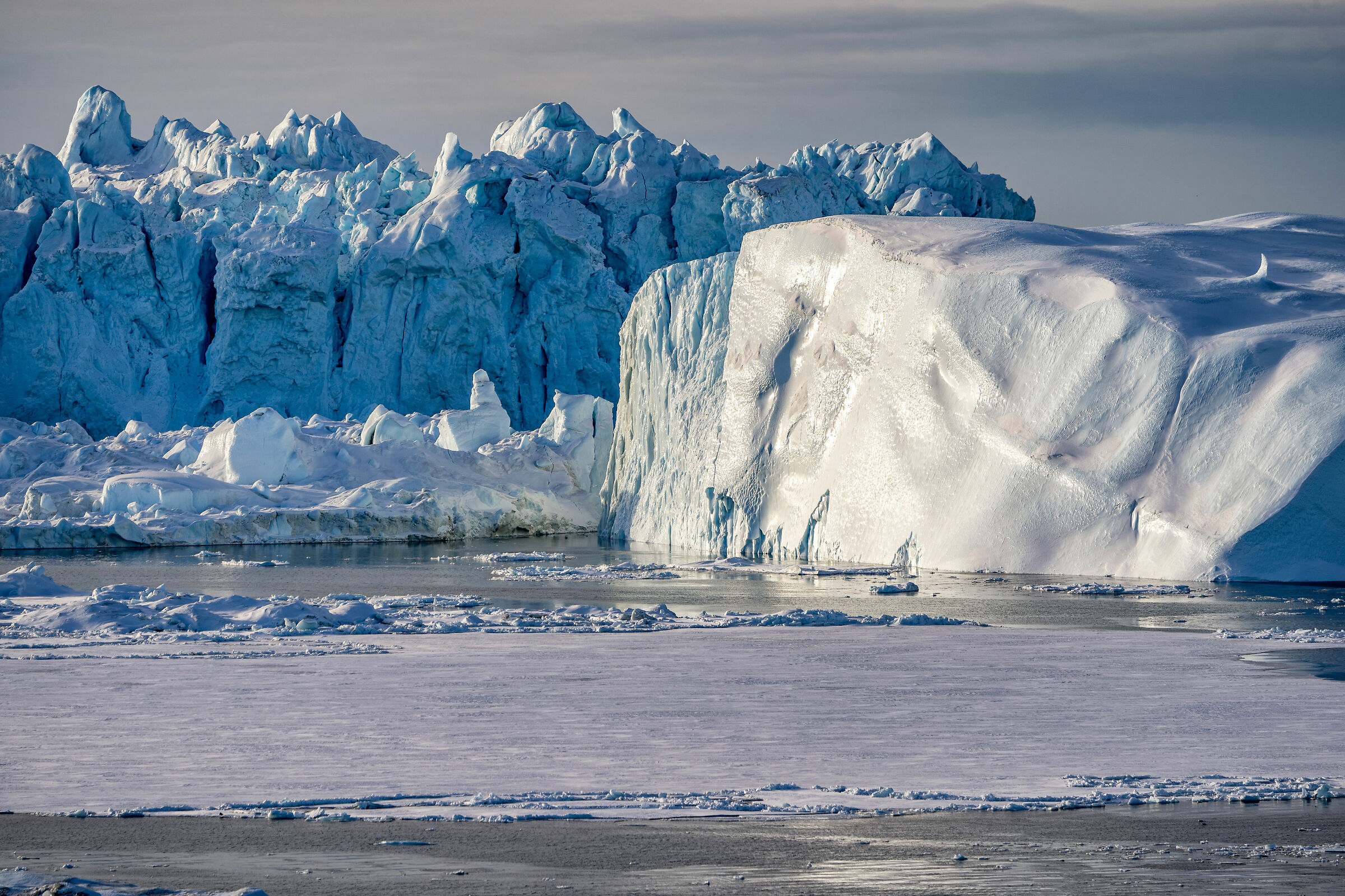 Icefjord in Ilulissat, Greenland...