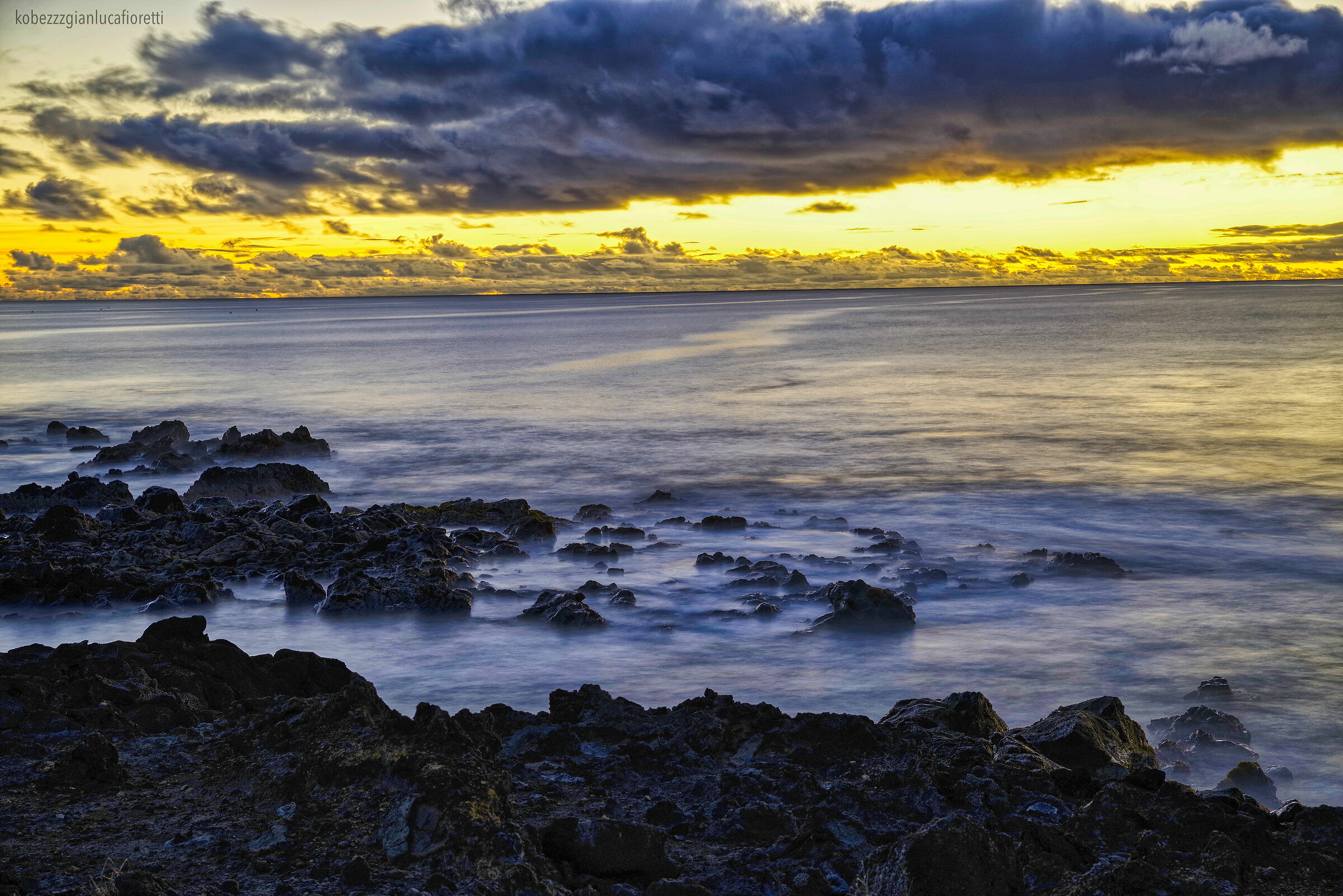 Sunset @ Rapa Nui...