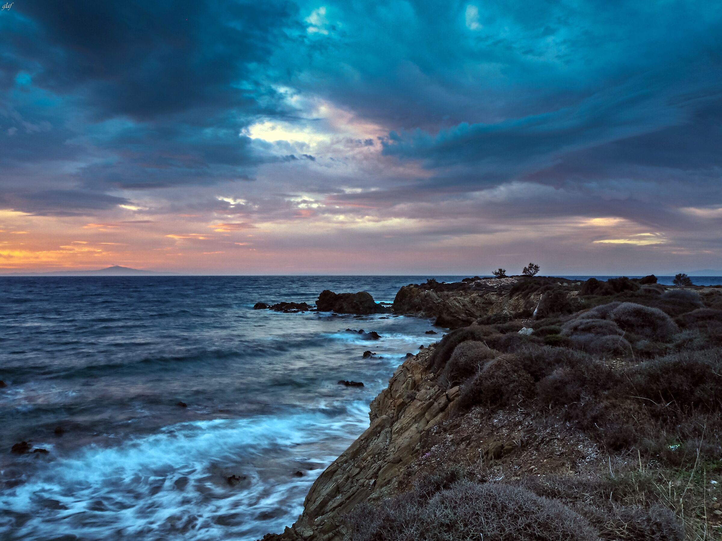 mattina sulle rocce........