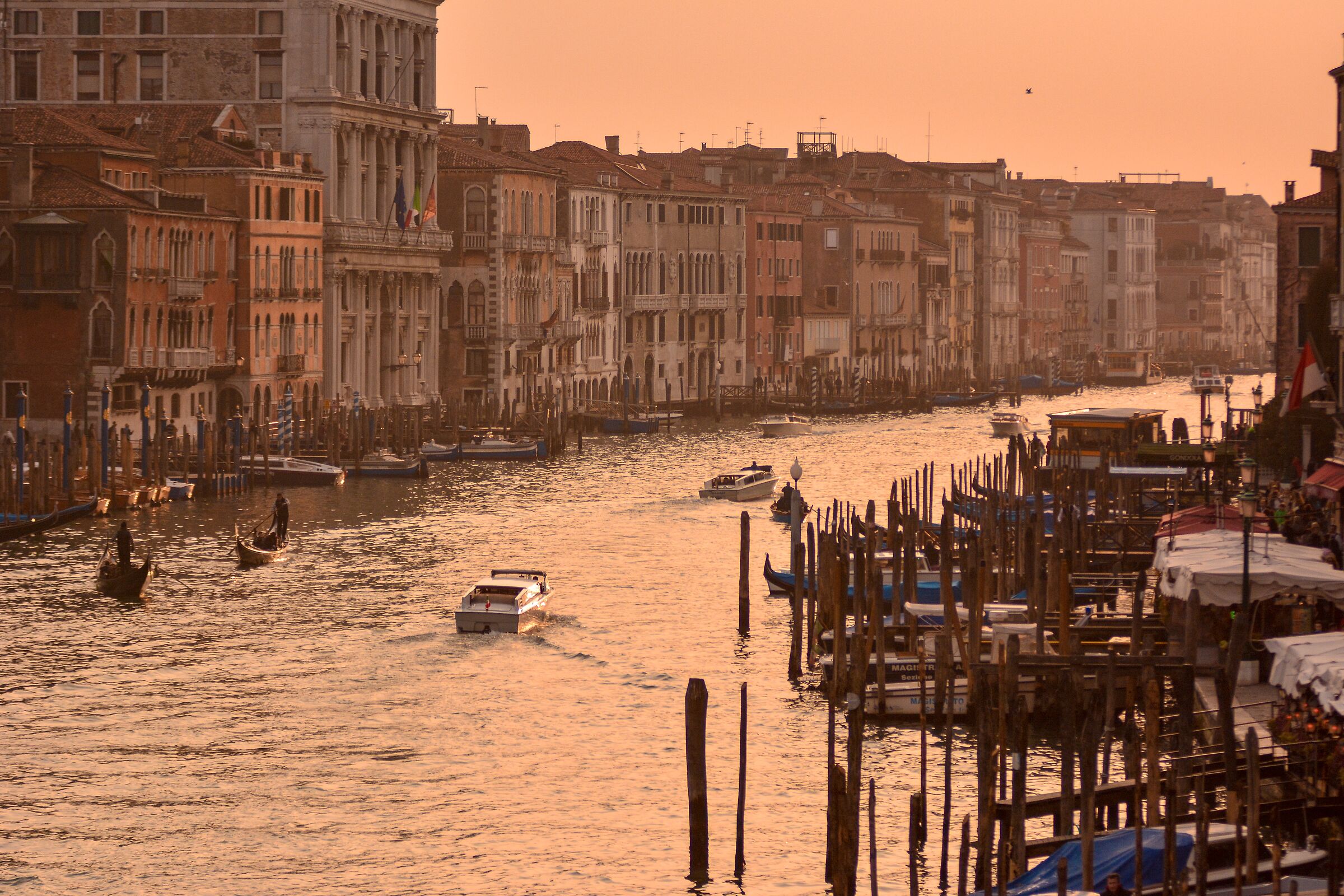Grand Canal at sunset...