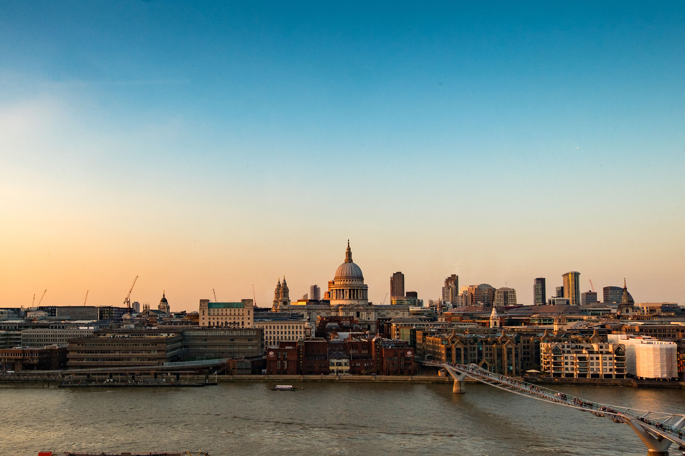 Londra - St. Paul al tramonto...