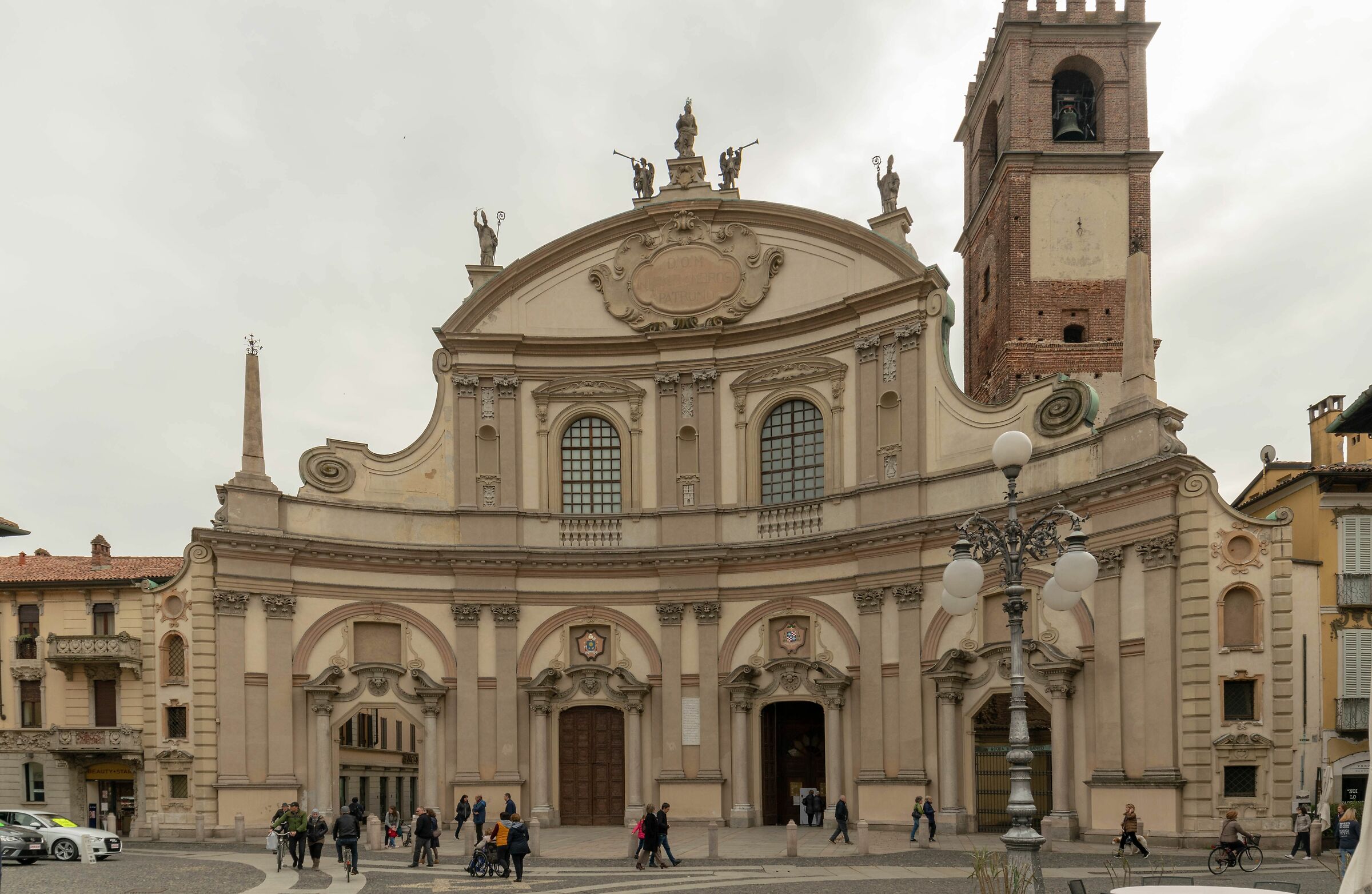 Cathedral of Sant'Ambrogio. Vigevano...