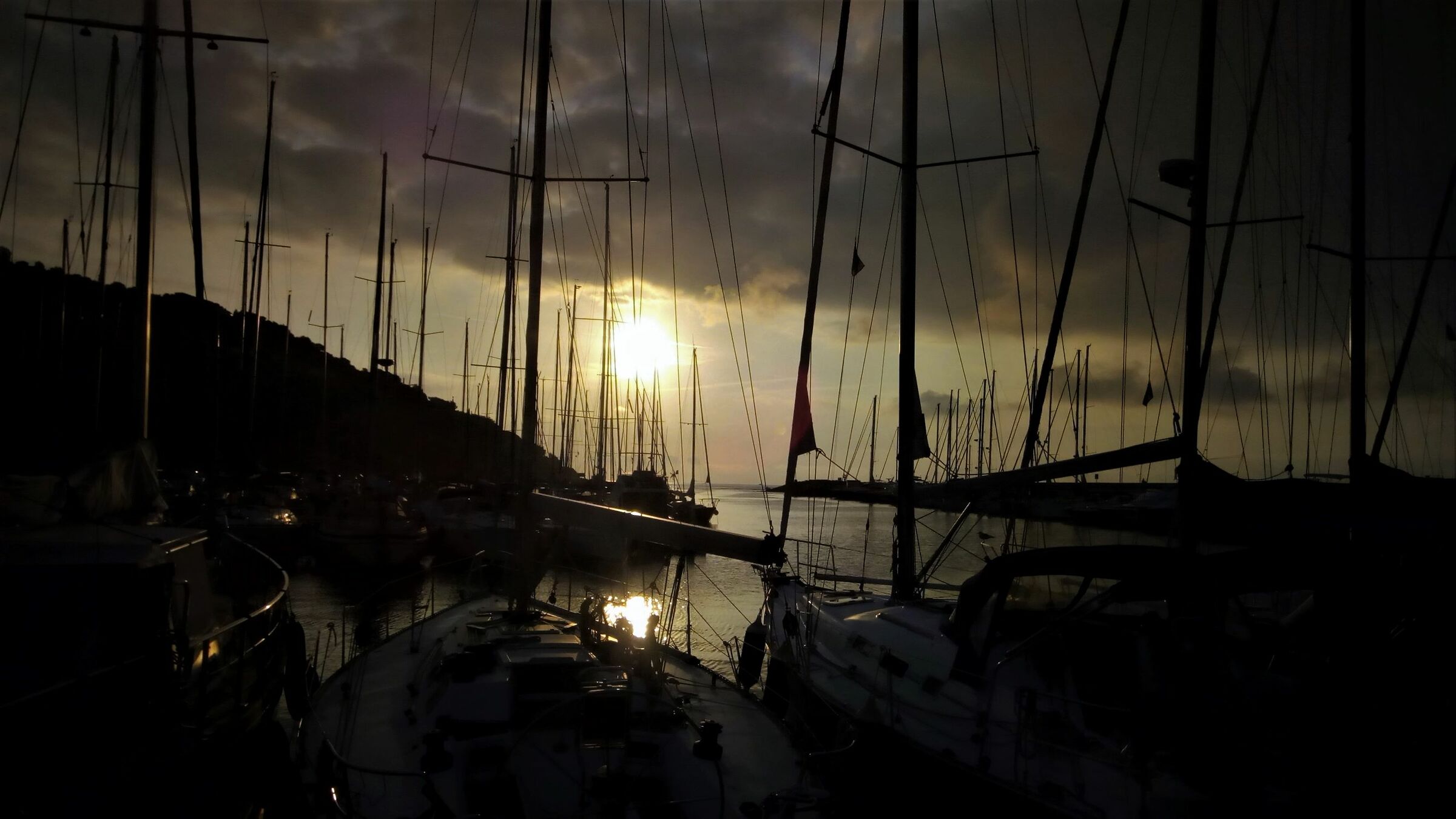 The Marina at dawn...