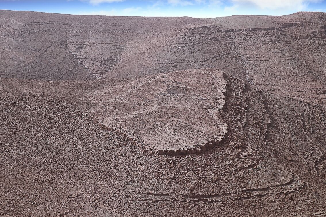 Stone Heart, Desert South Morocco...