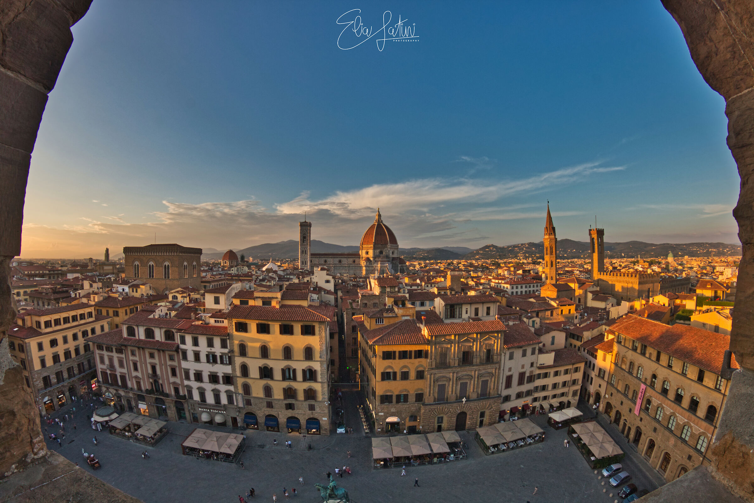 Sunset in Florence...