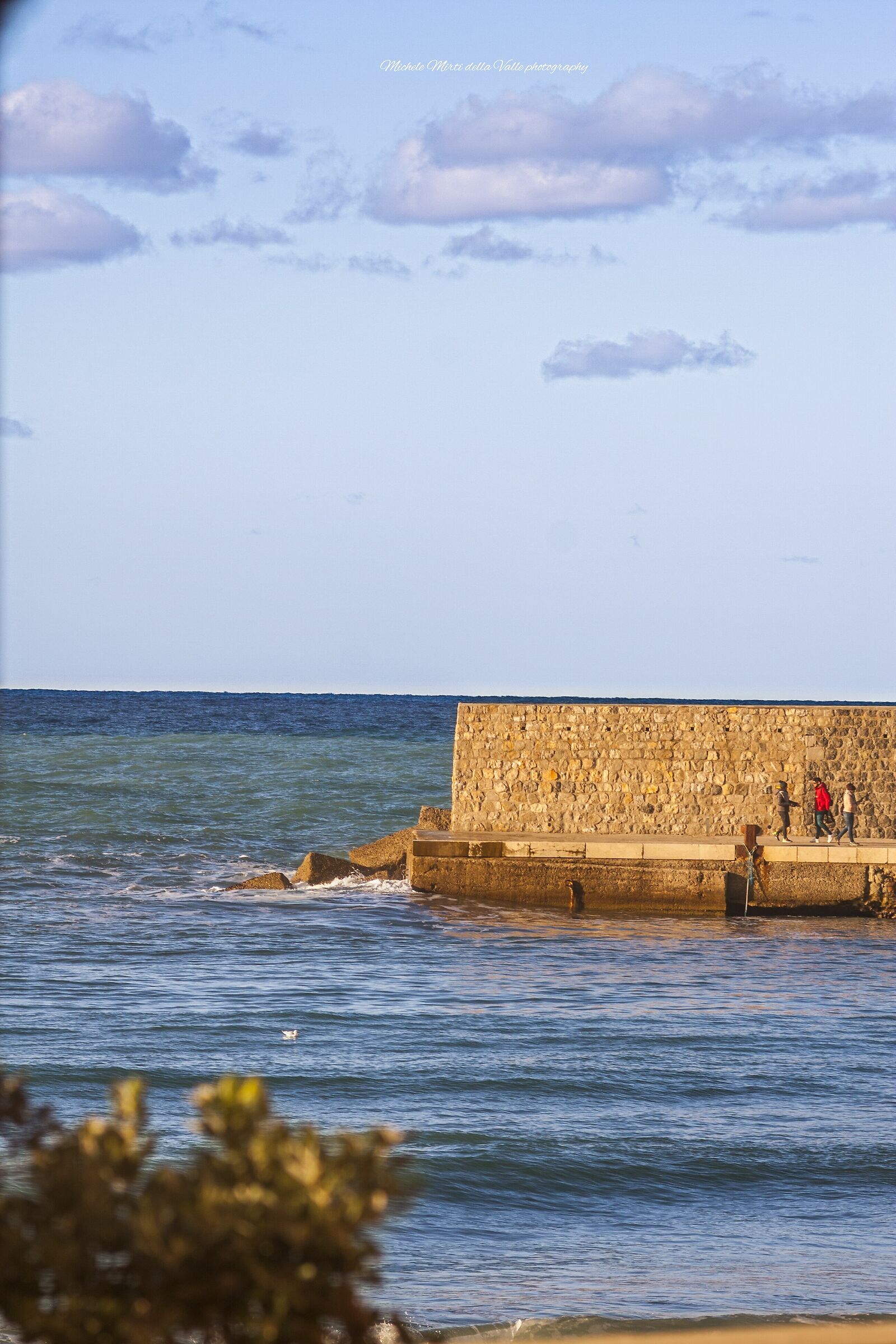 Mura del porto di Cefalù...