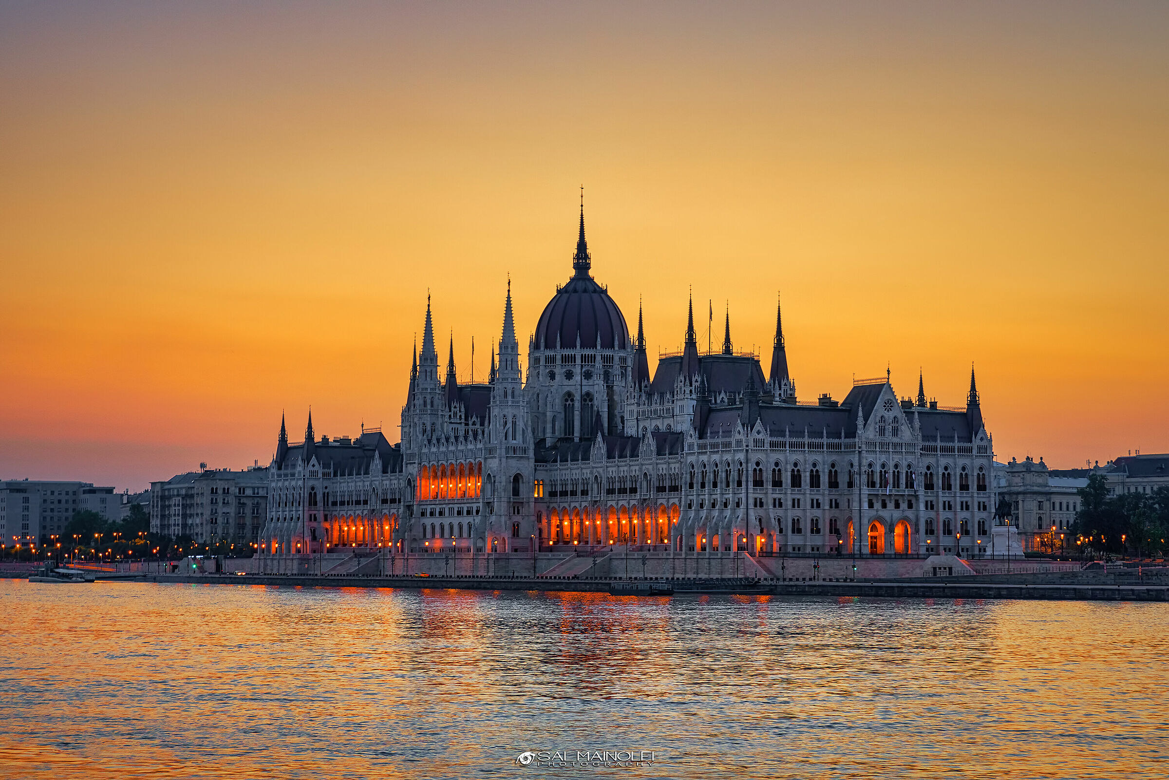 The Hungarian Parliament...