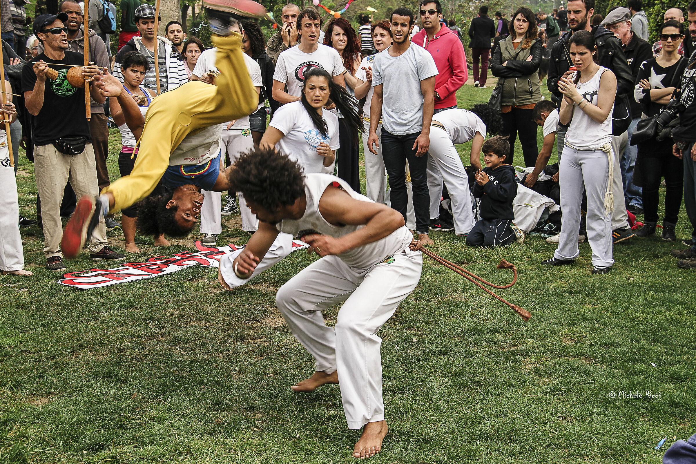 Capoeira at Parc de la Ciutadela...