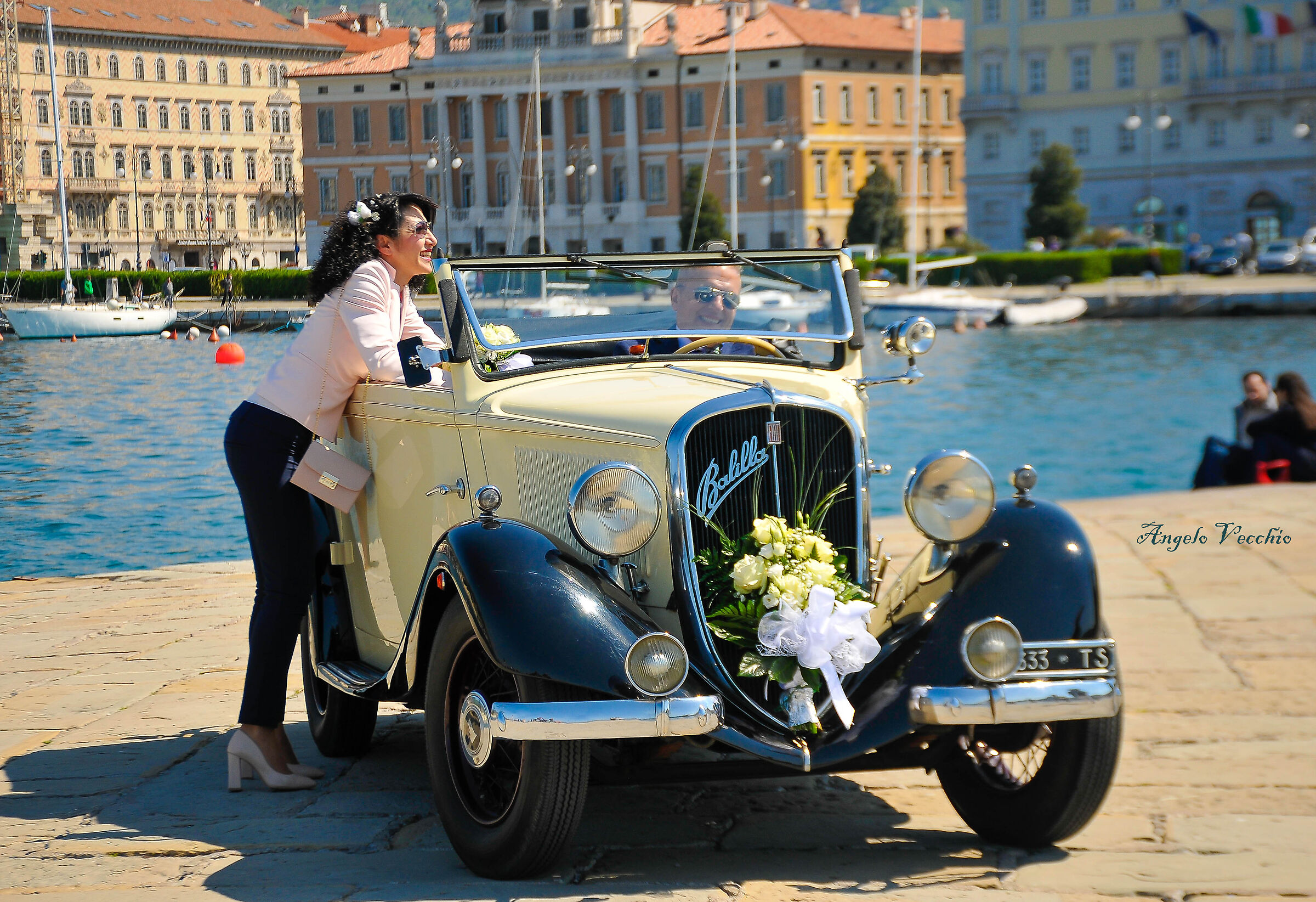Wedding at the pier Daring Trieste...