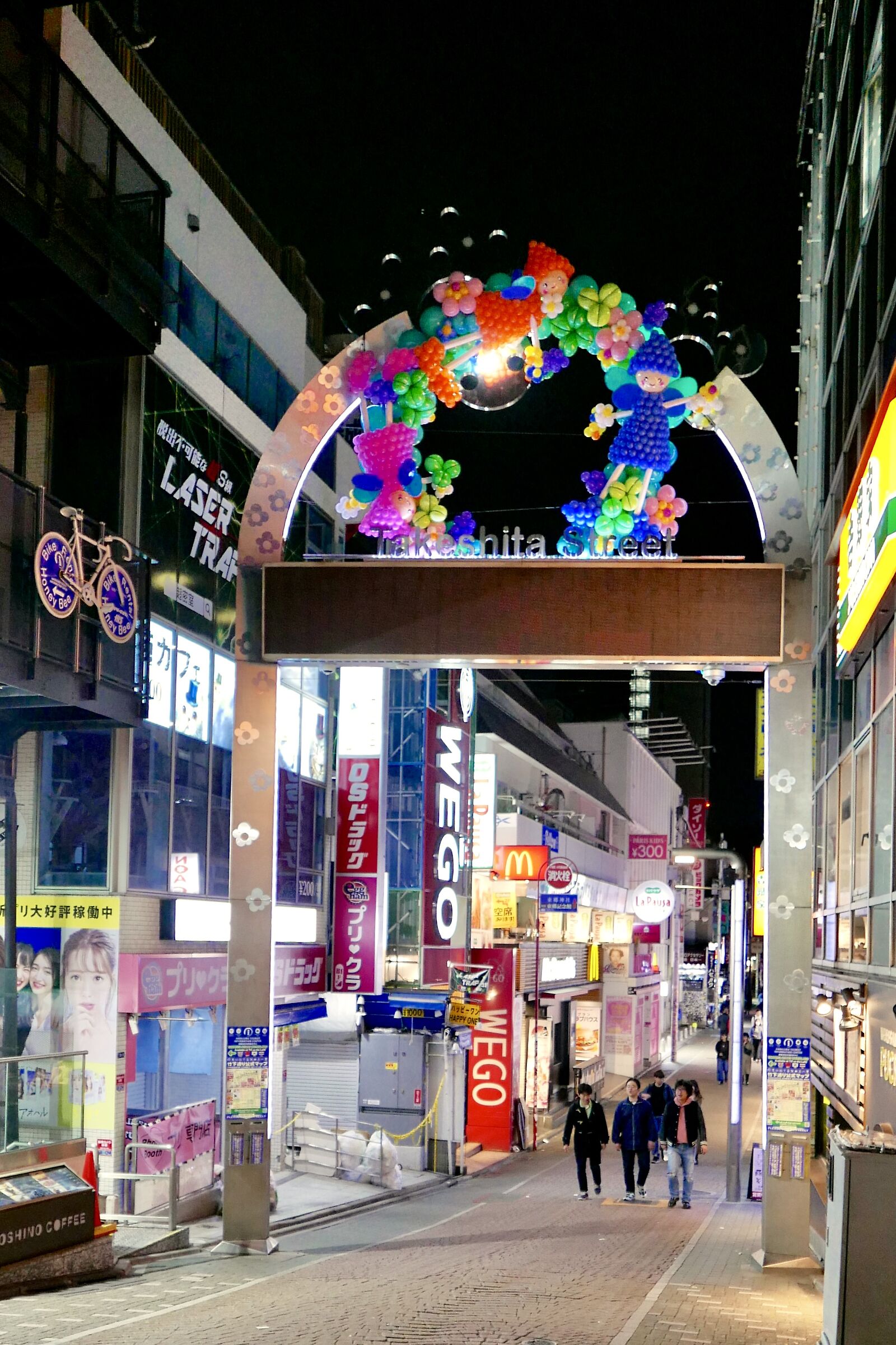 Notte su Takeshita Street...