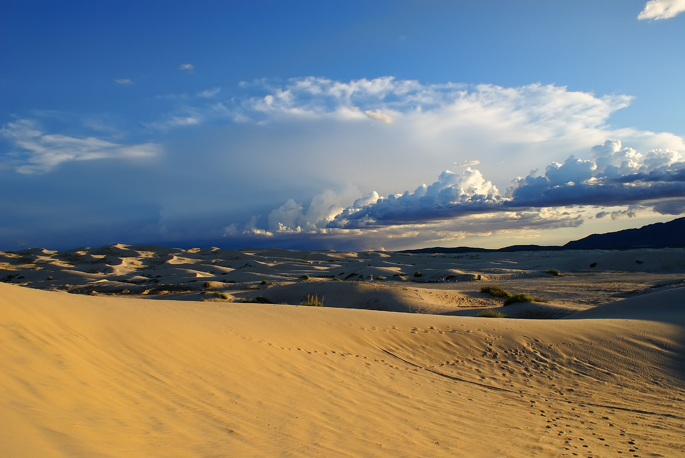 Dune nubi e cielo , messico Cjudad Juarez...