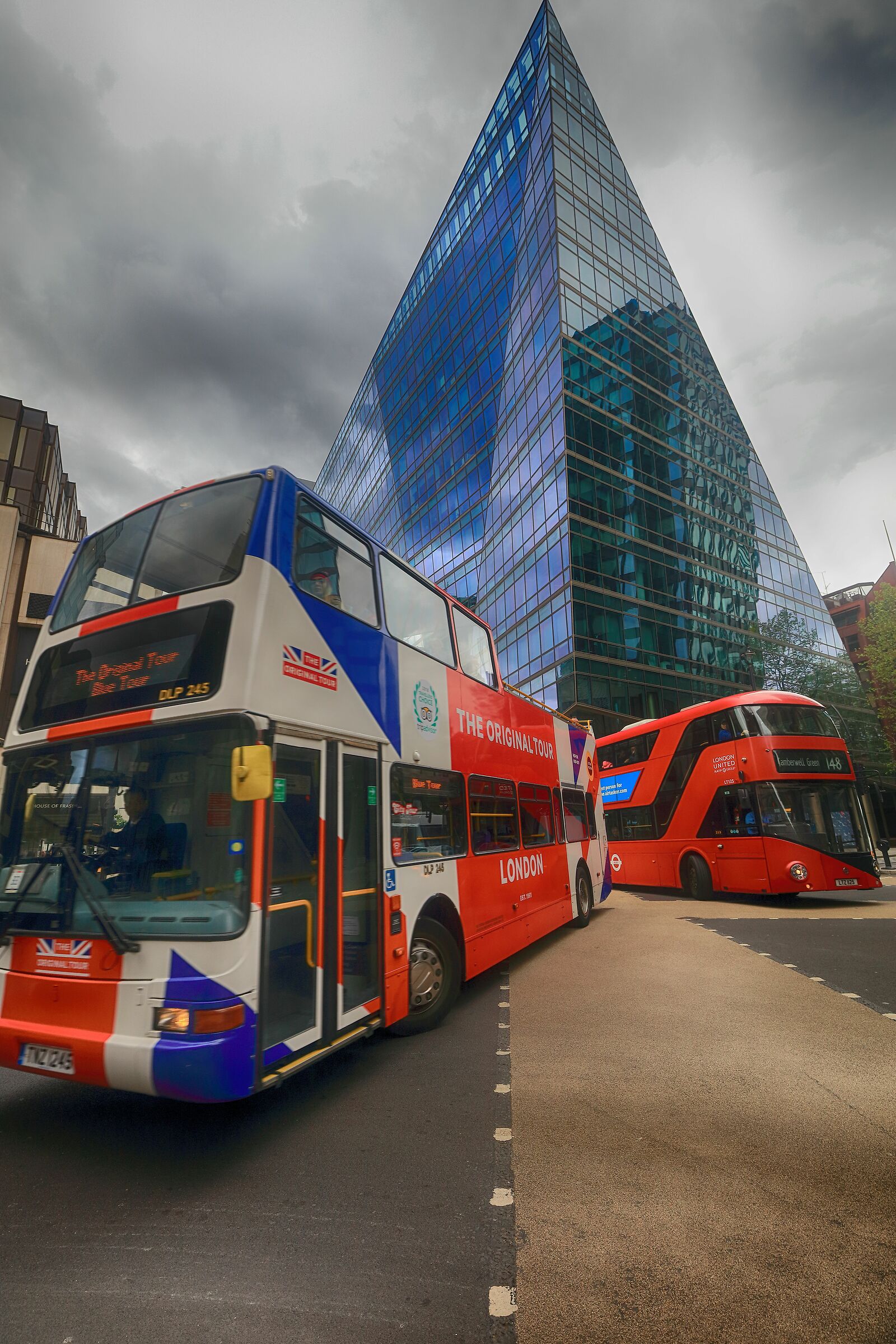 London buses...