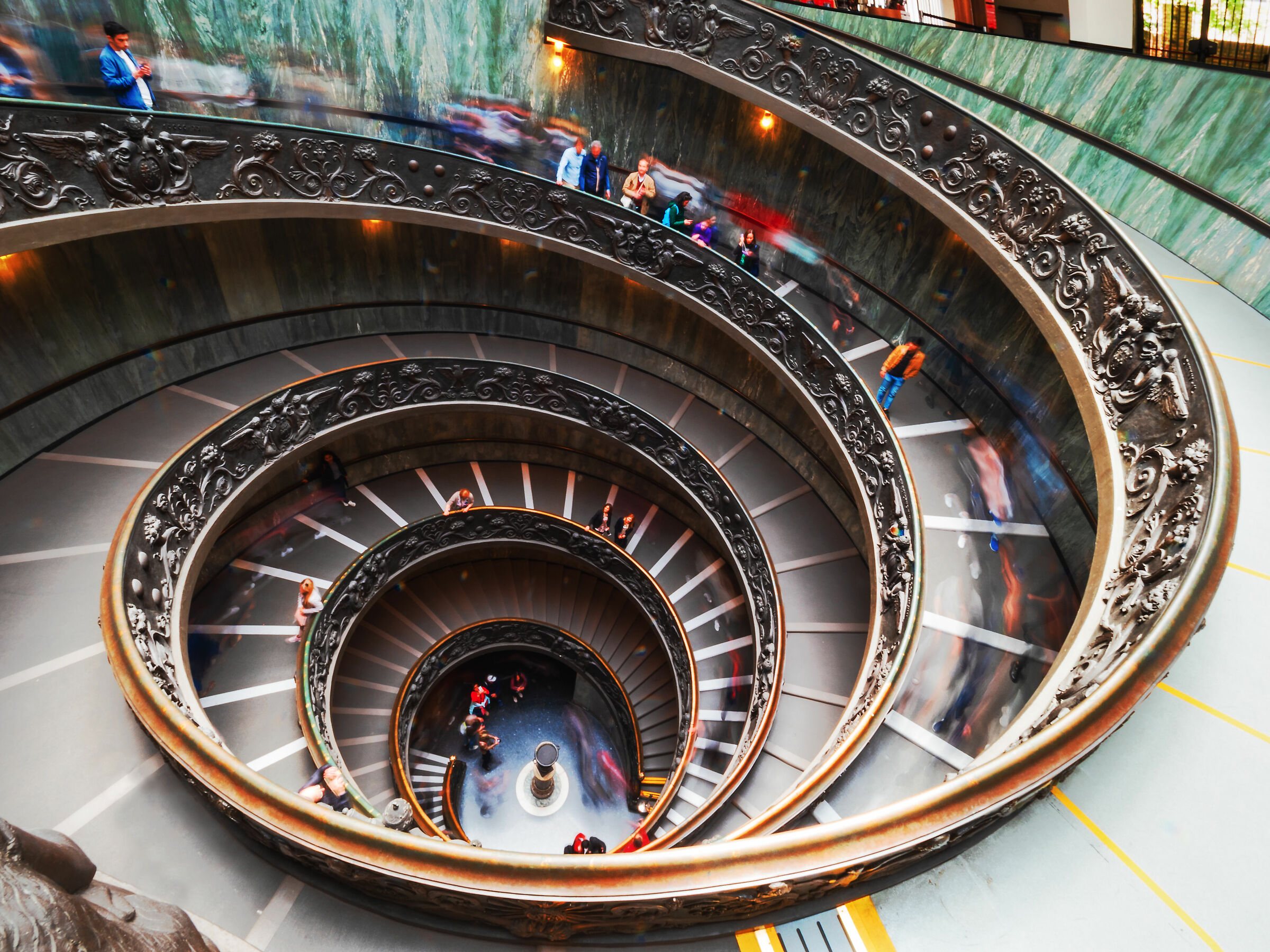 Staircase Vatican Museums...