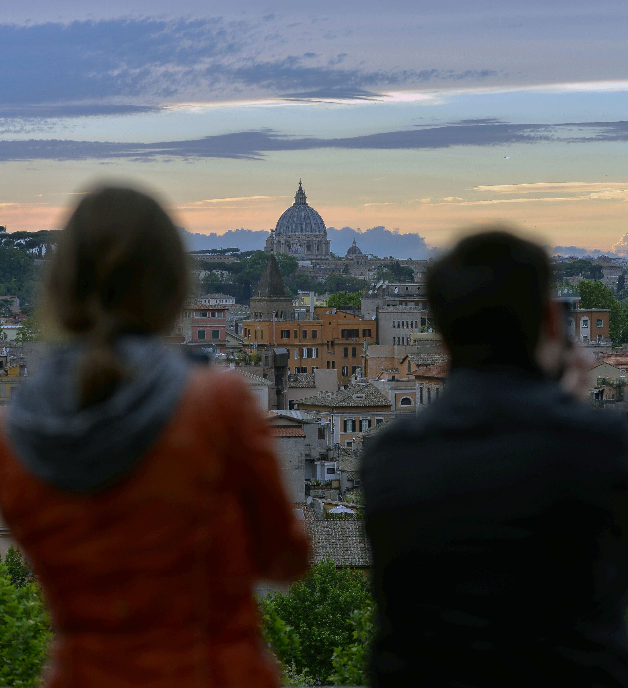 Dalla Terrazza Giardino degli Aranci...