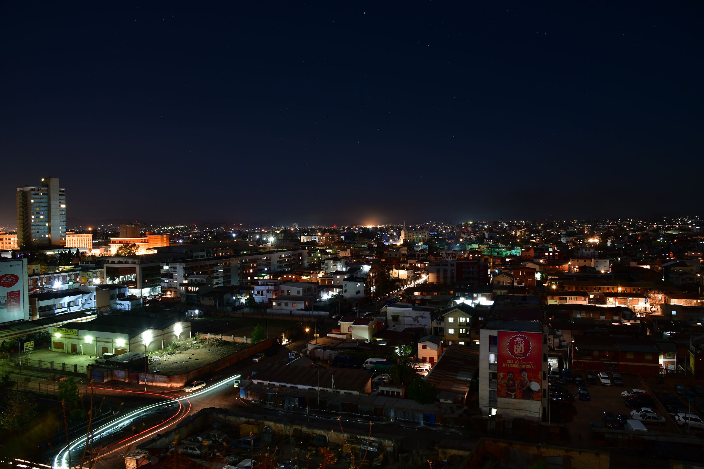 Antananarivo at night...