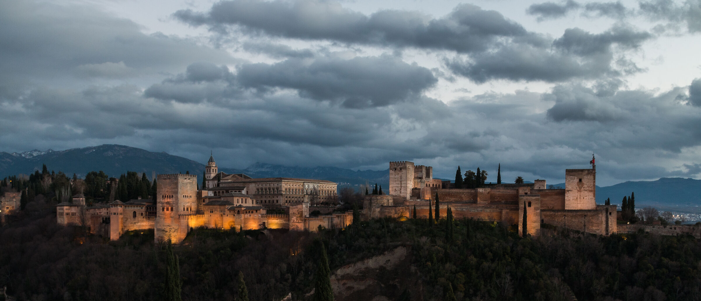 Alhambra in Granada...