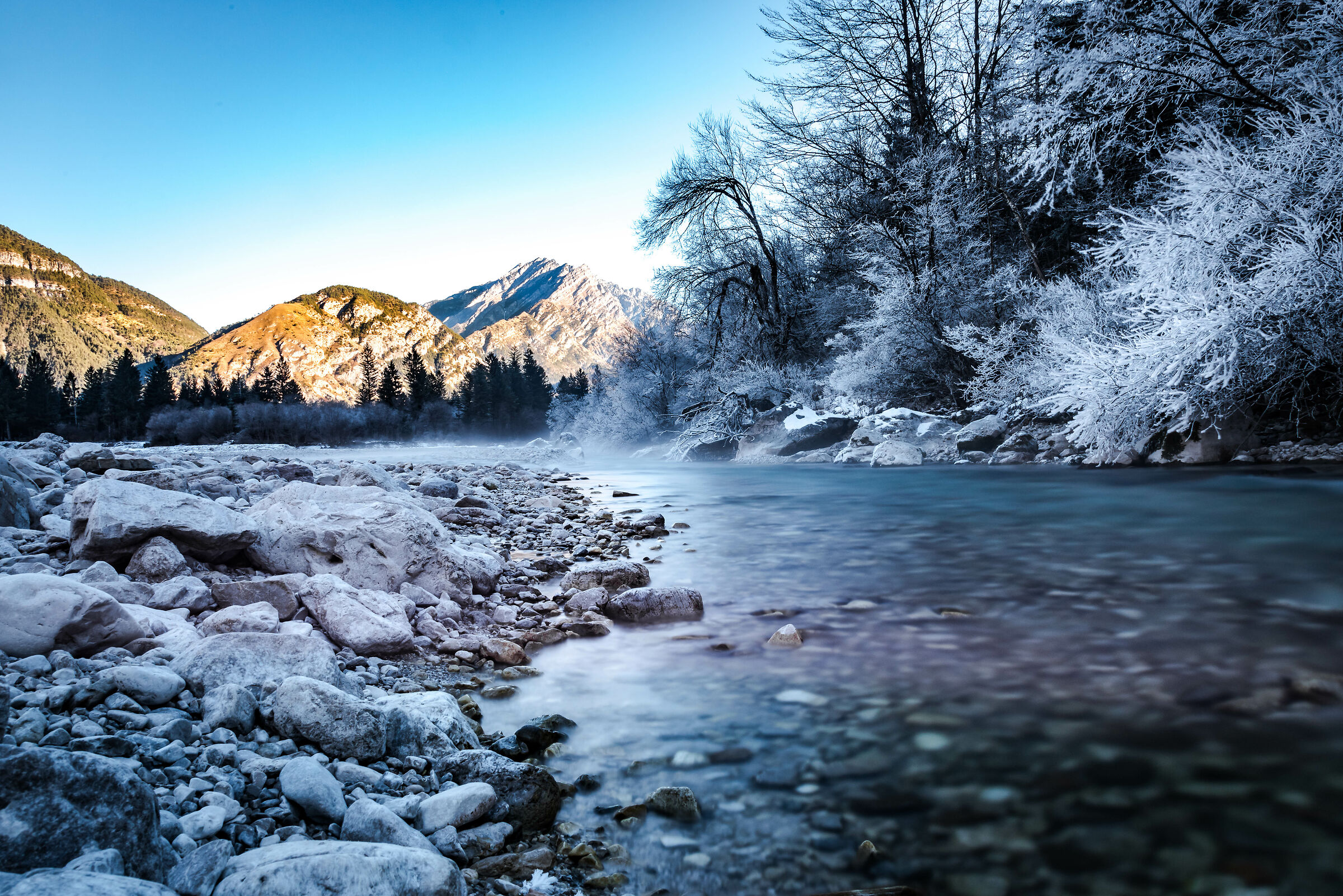 Icy River...