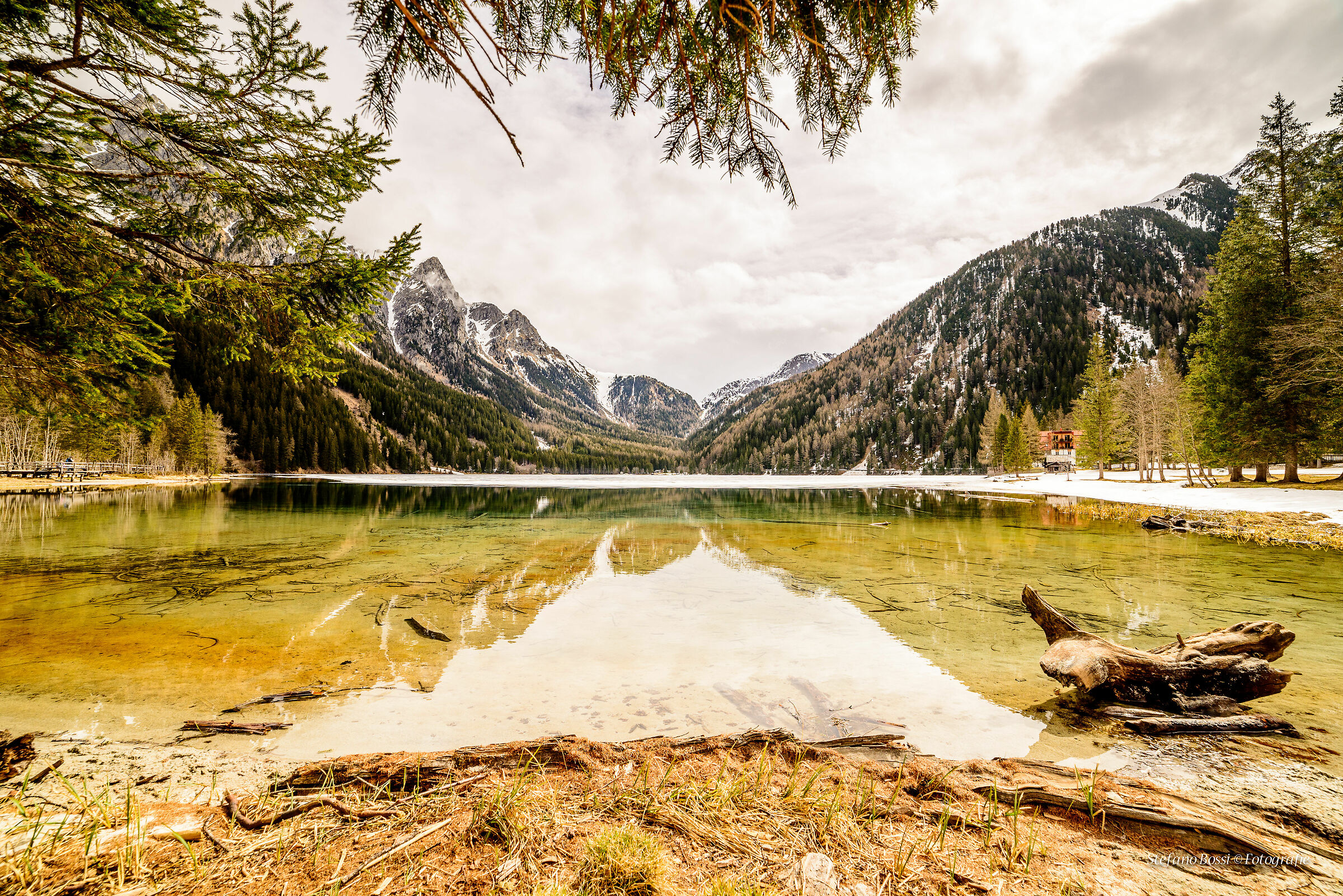 Lake Anterseva-Dolomites...