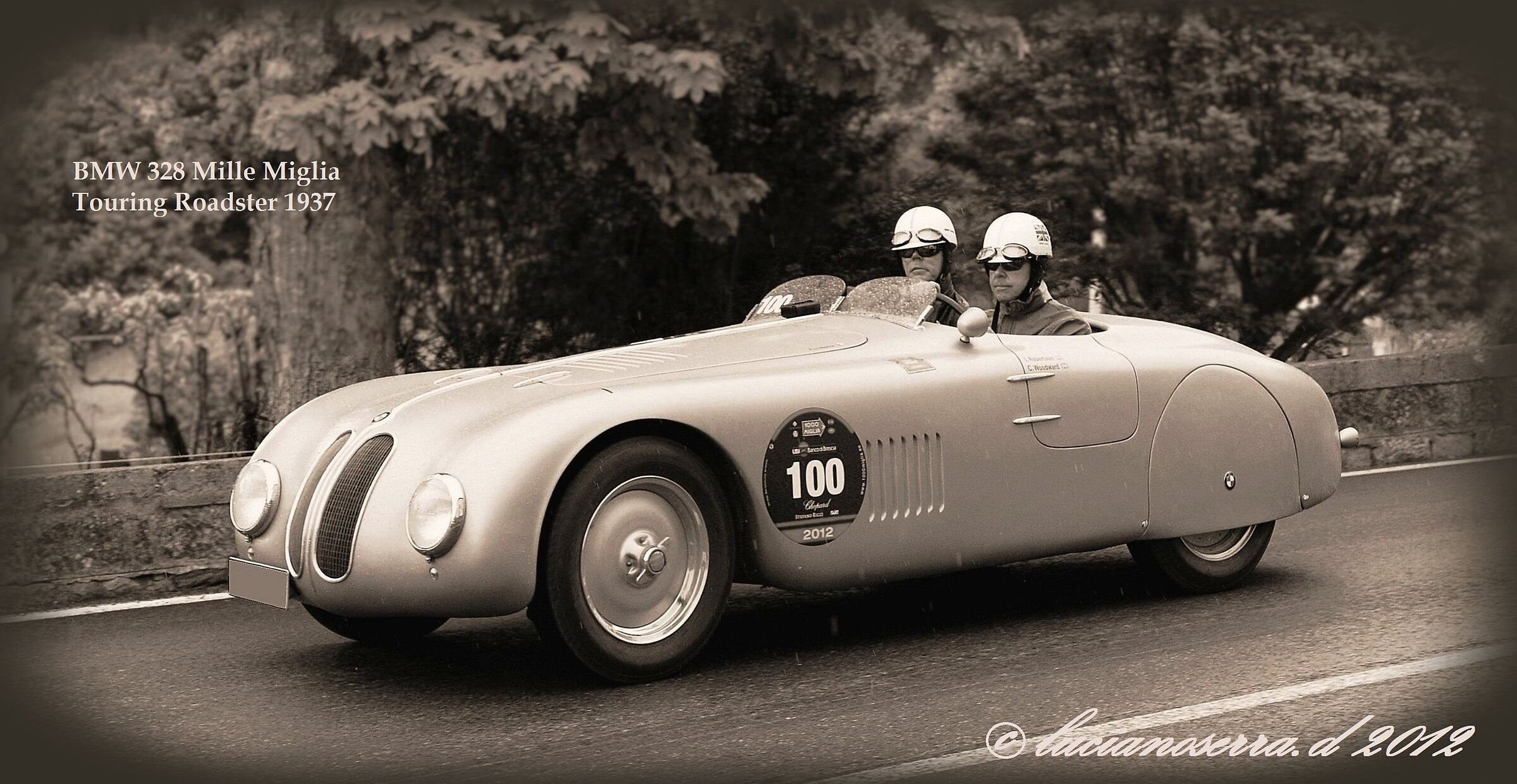 BMW 328 Mille Miglia Touring Roadster - 1937...