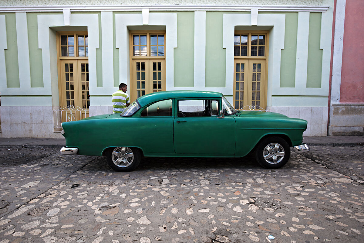 Cuban car, Trinidad, Cuba....