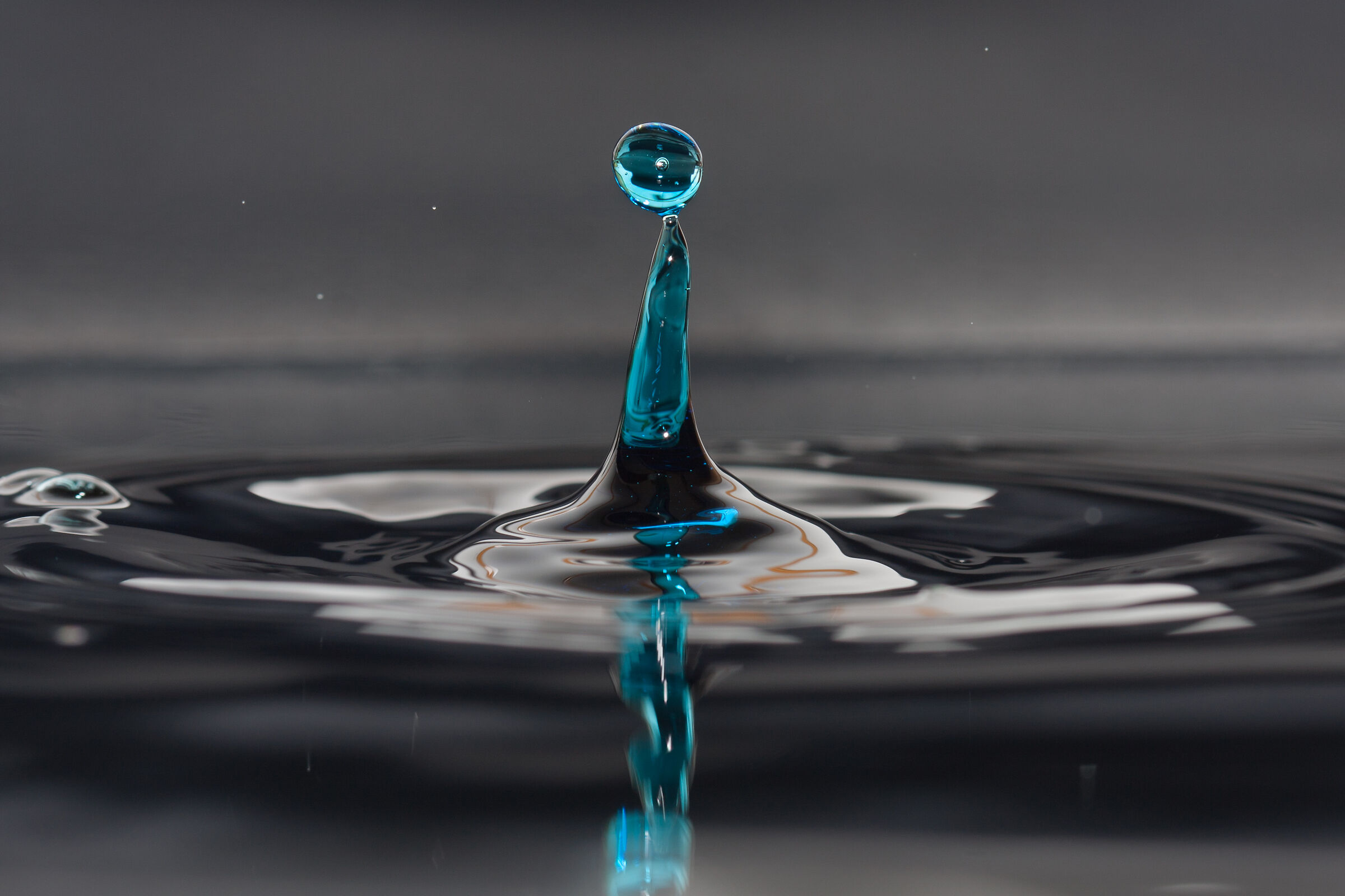 Blue Water Drop...