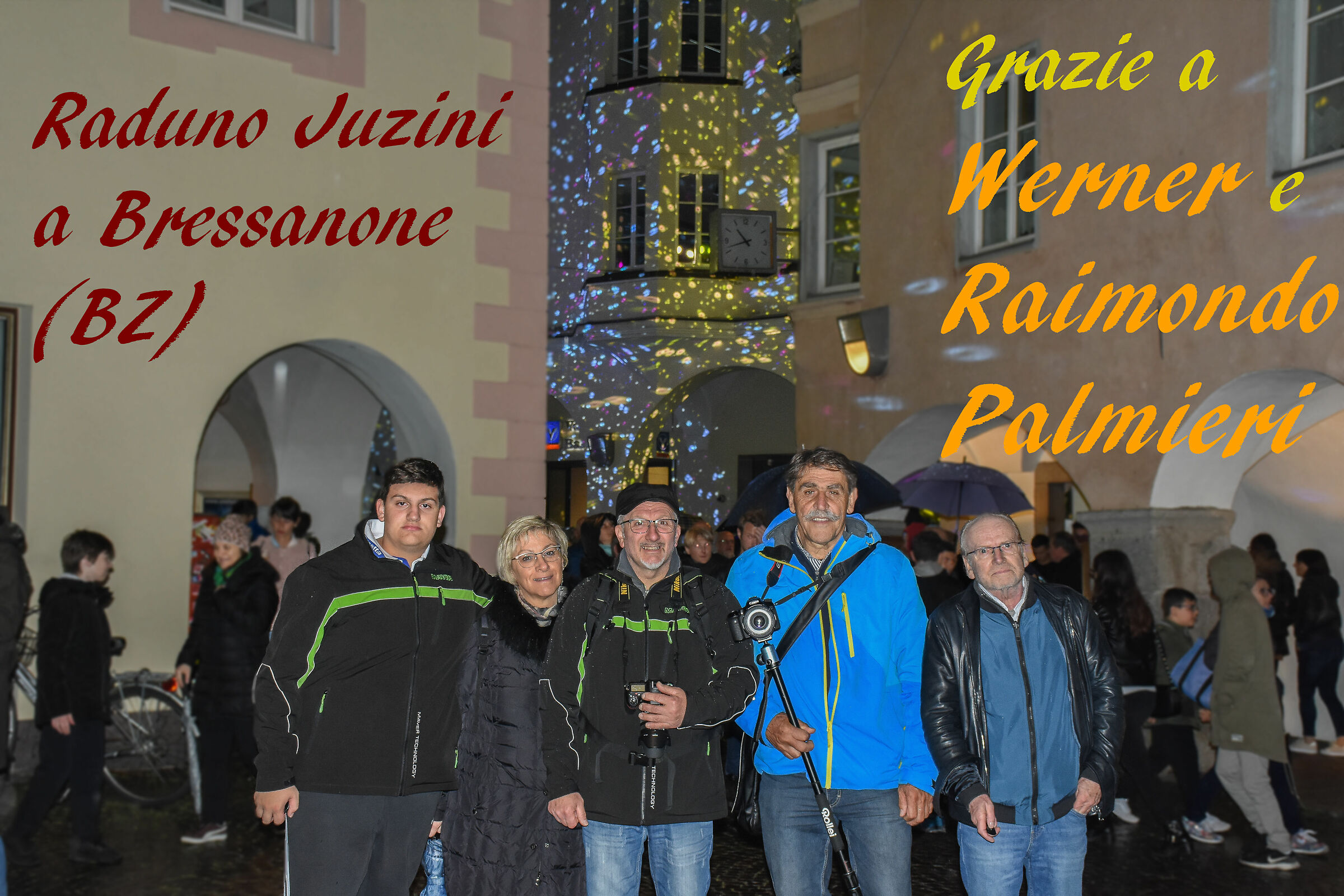 A mini Juza rally in Bressanone...