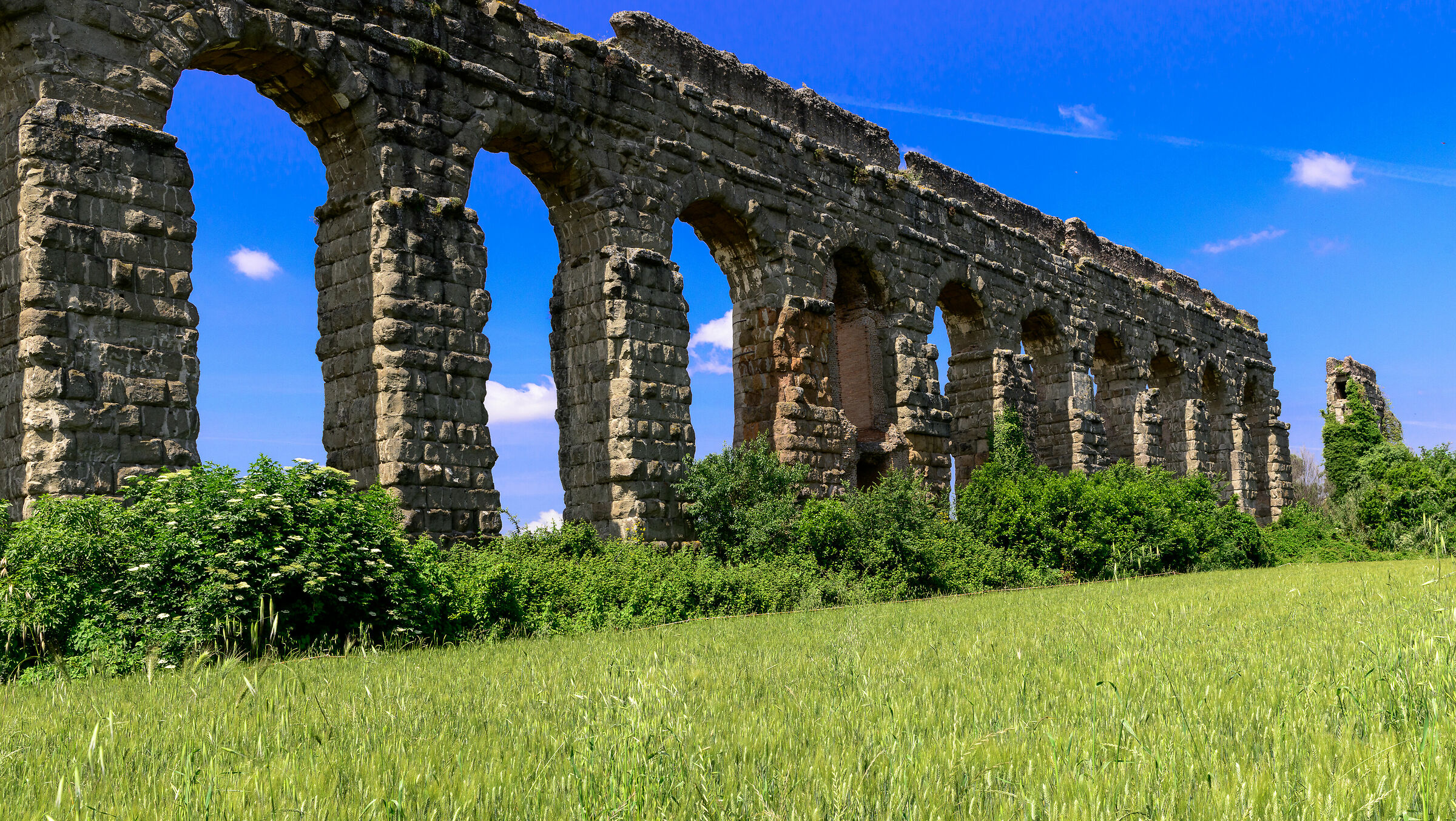 Rome-Park of the aqueducts...