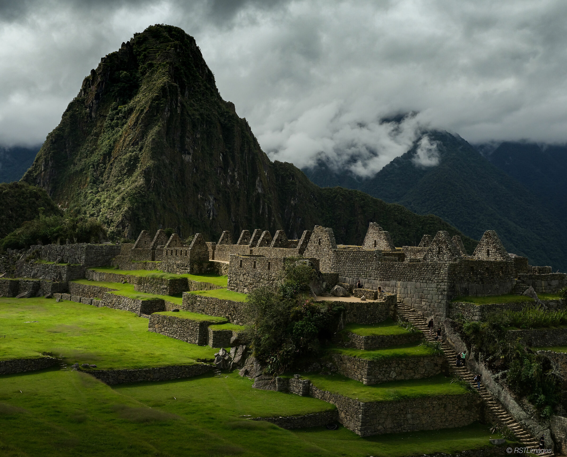 Ultima luce su Machu Picchu...