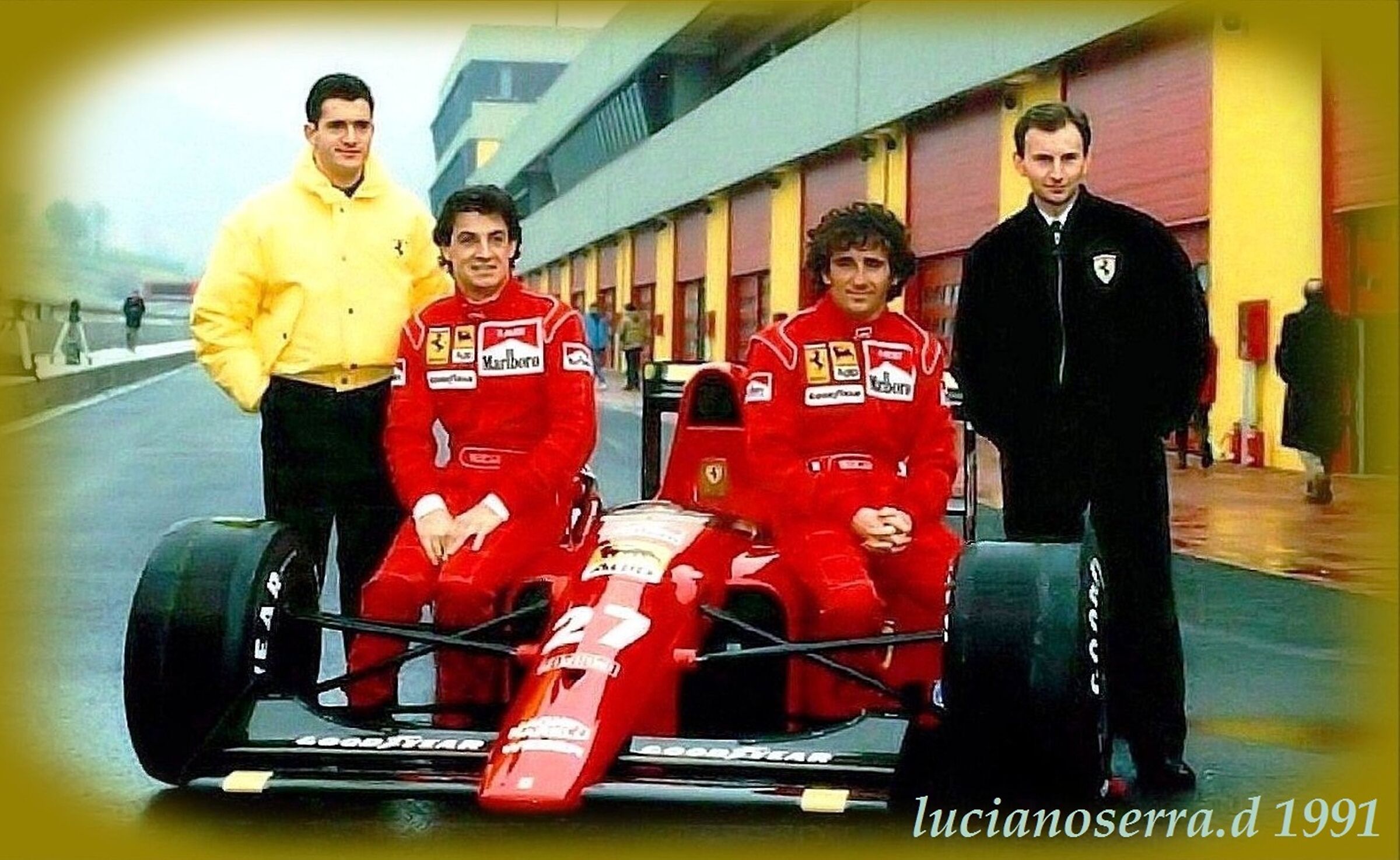 Presentazione Ferrari 642 - 1991...