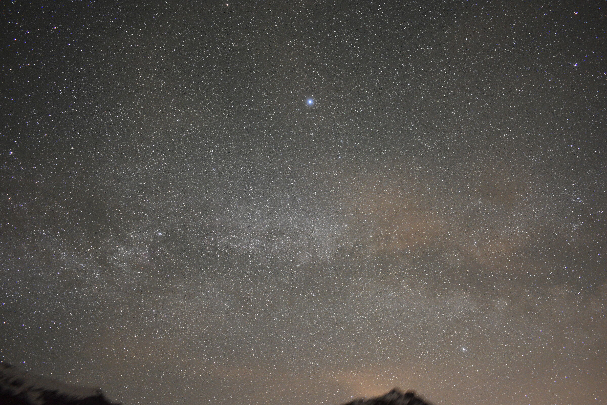 Summer triangle and Milky Way....