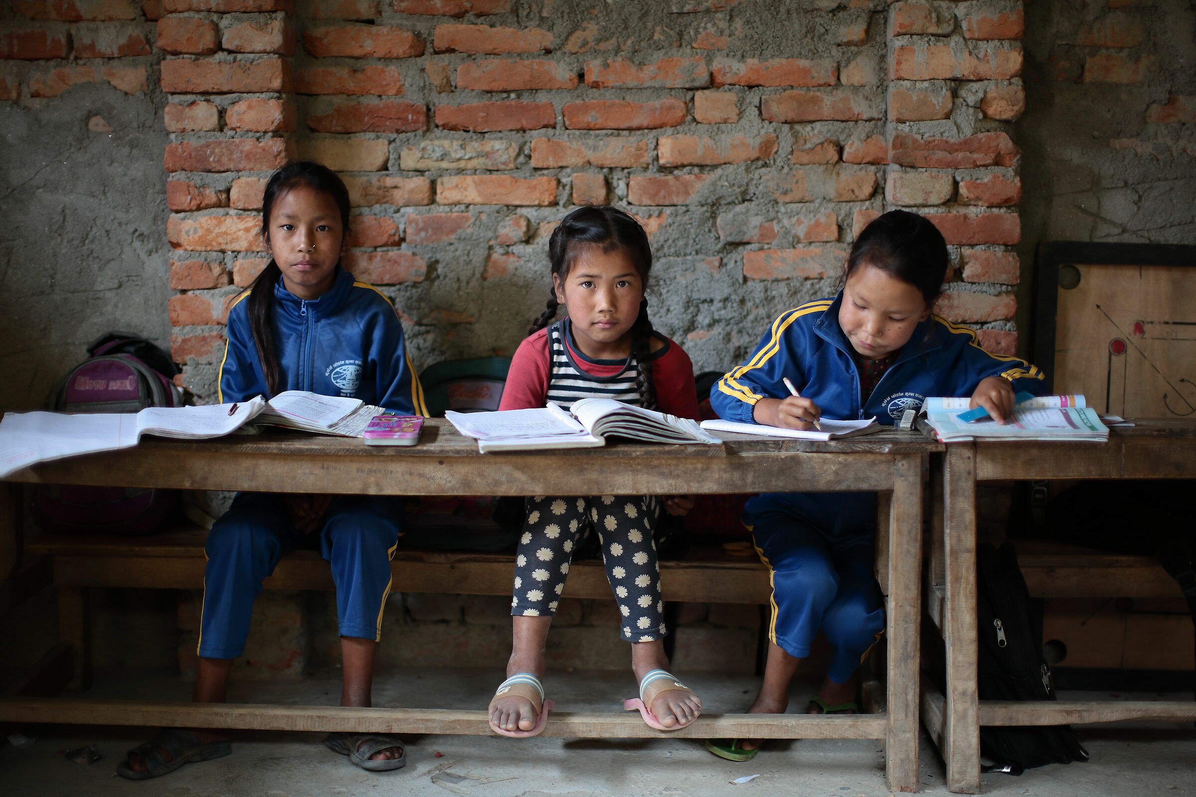 Scuola rurale nepalese...