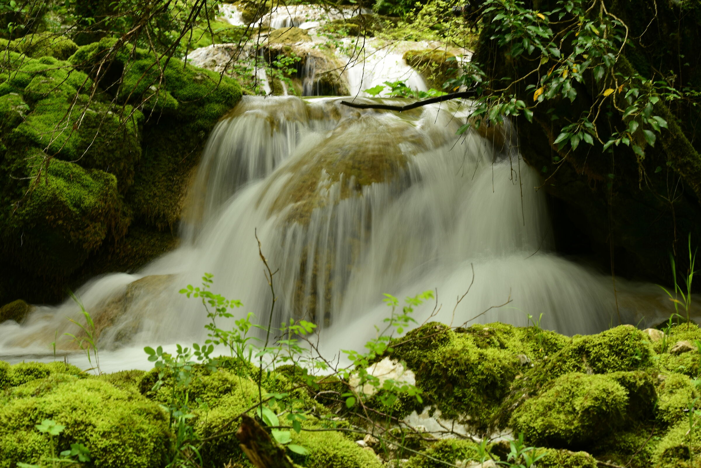 Waterfalls di Fosso Vallebona (Orvinio)...