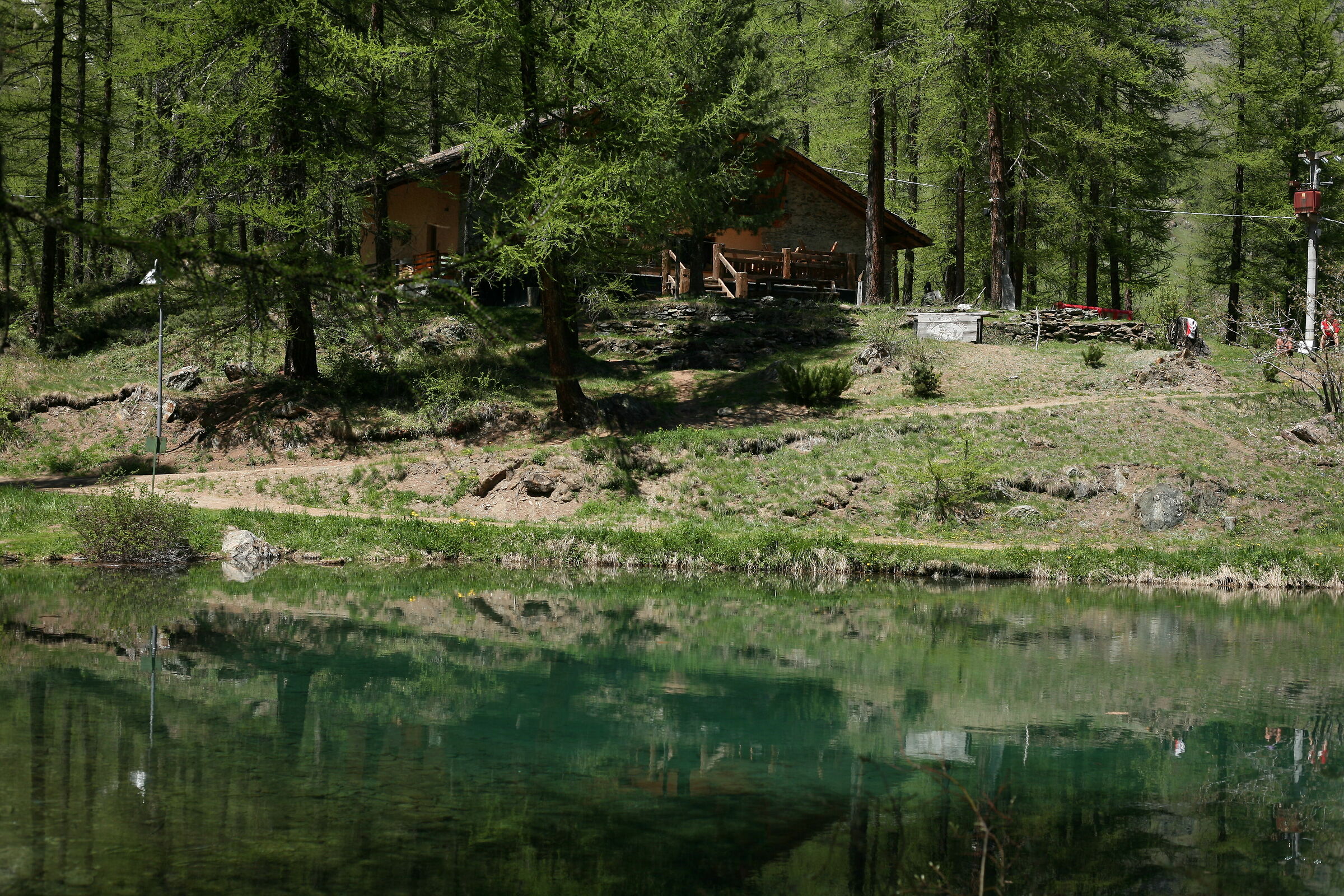 Pellaud Pond in Val di Rhèmes...