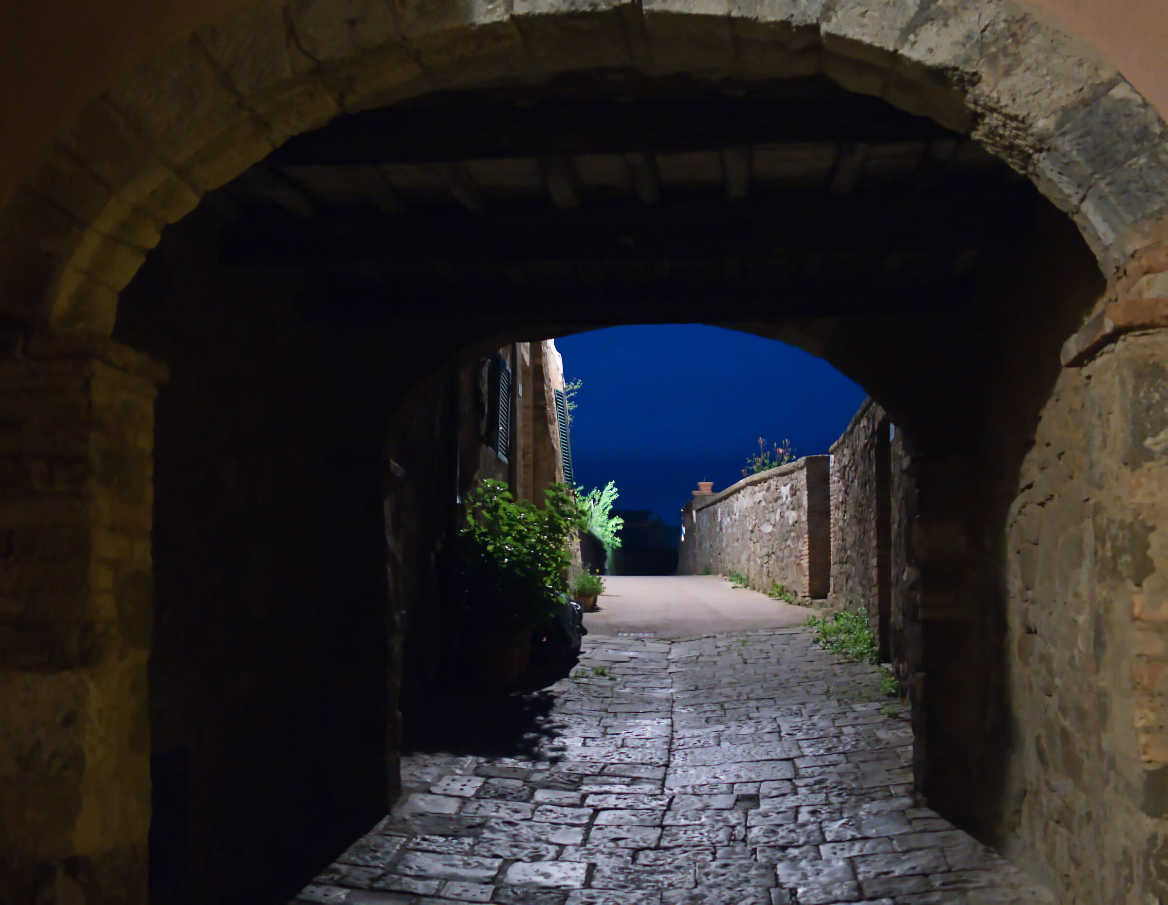 Montalcino at the Blue Hour...