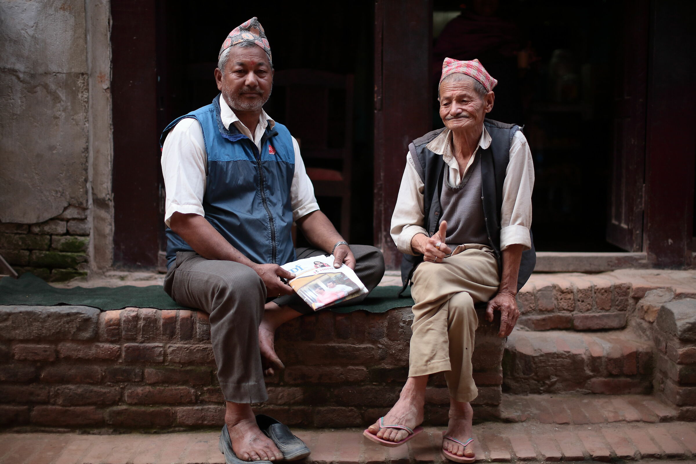 Tra i vicoli di Panauti, Nepal...
