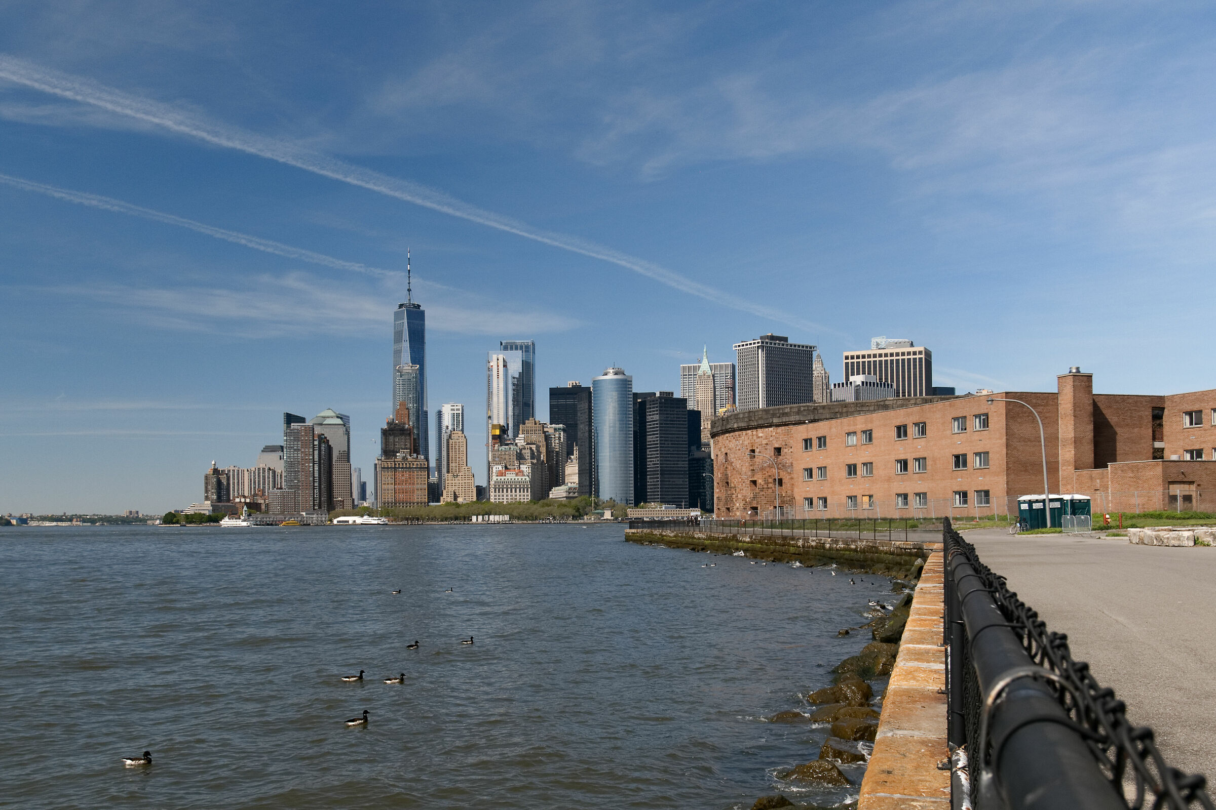 Manhattan from Governors Island...
